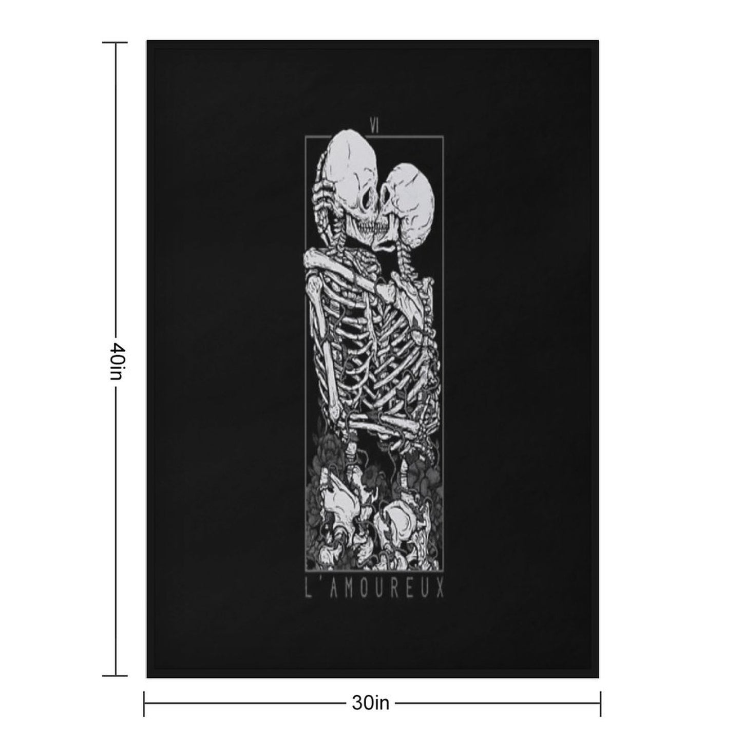 The Lovers Premium Throw Blanket