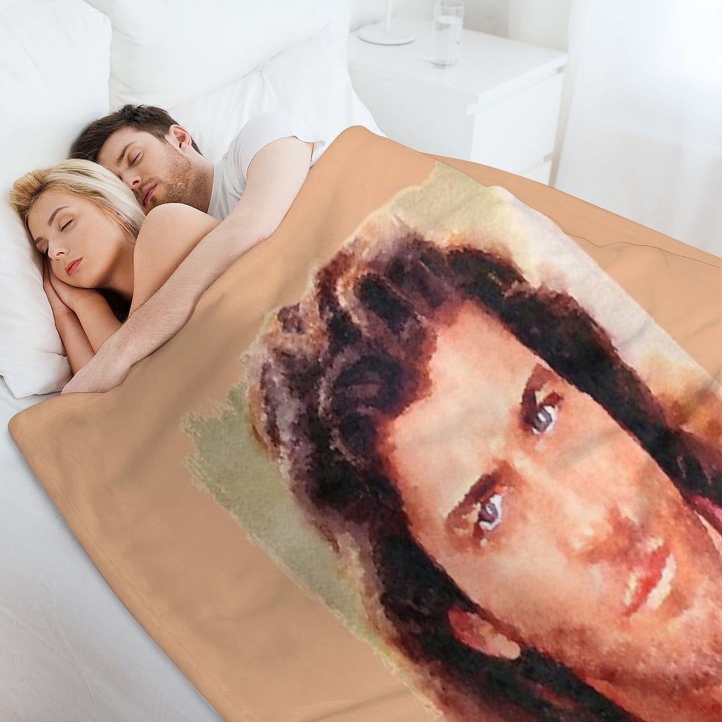 Sully, Dr. Quinn, Medicine Woman Eco-conscious Throw Blanket