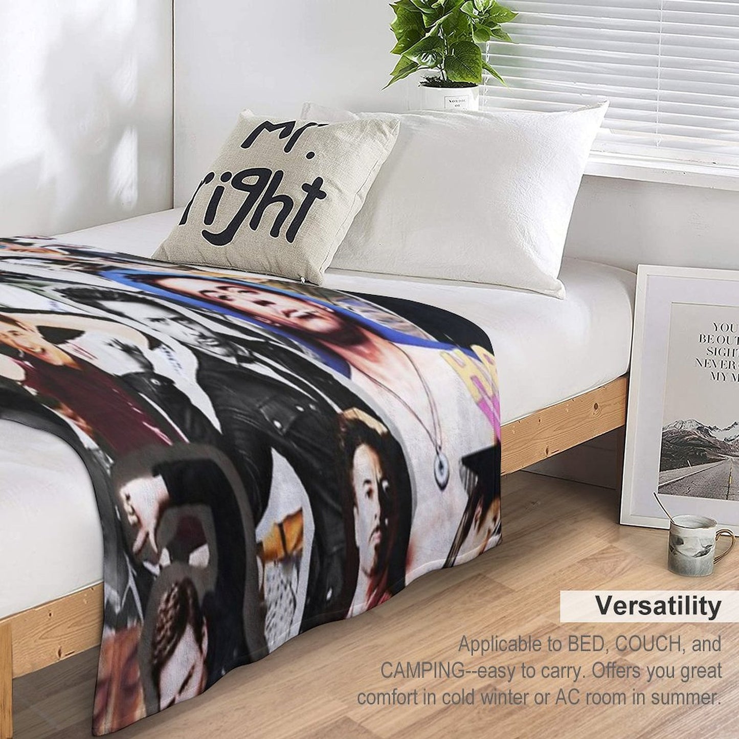 Robert Downey Jr. Collage Compact Throw Blanket