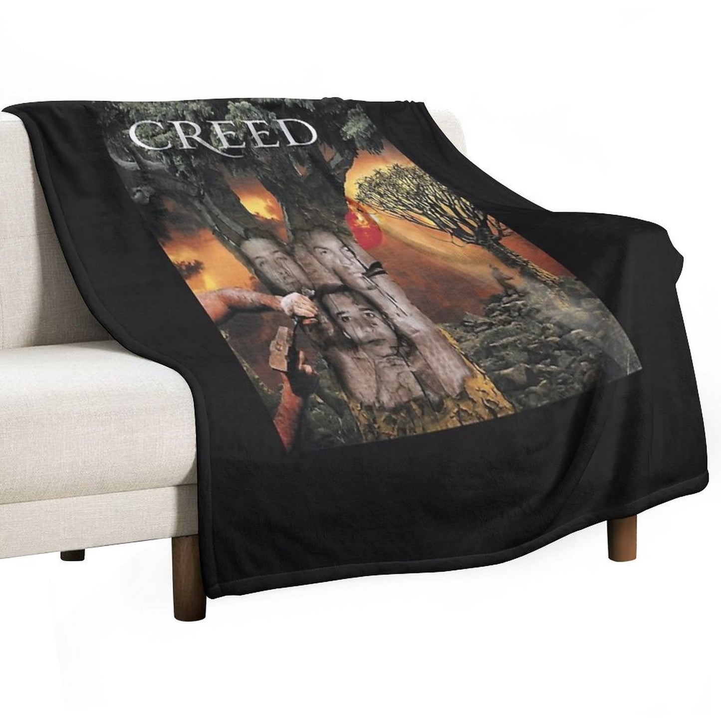 Creed Weathered Gift-ready Throw Blanket