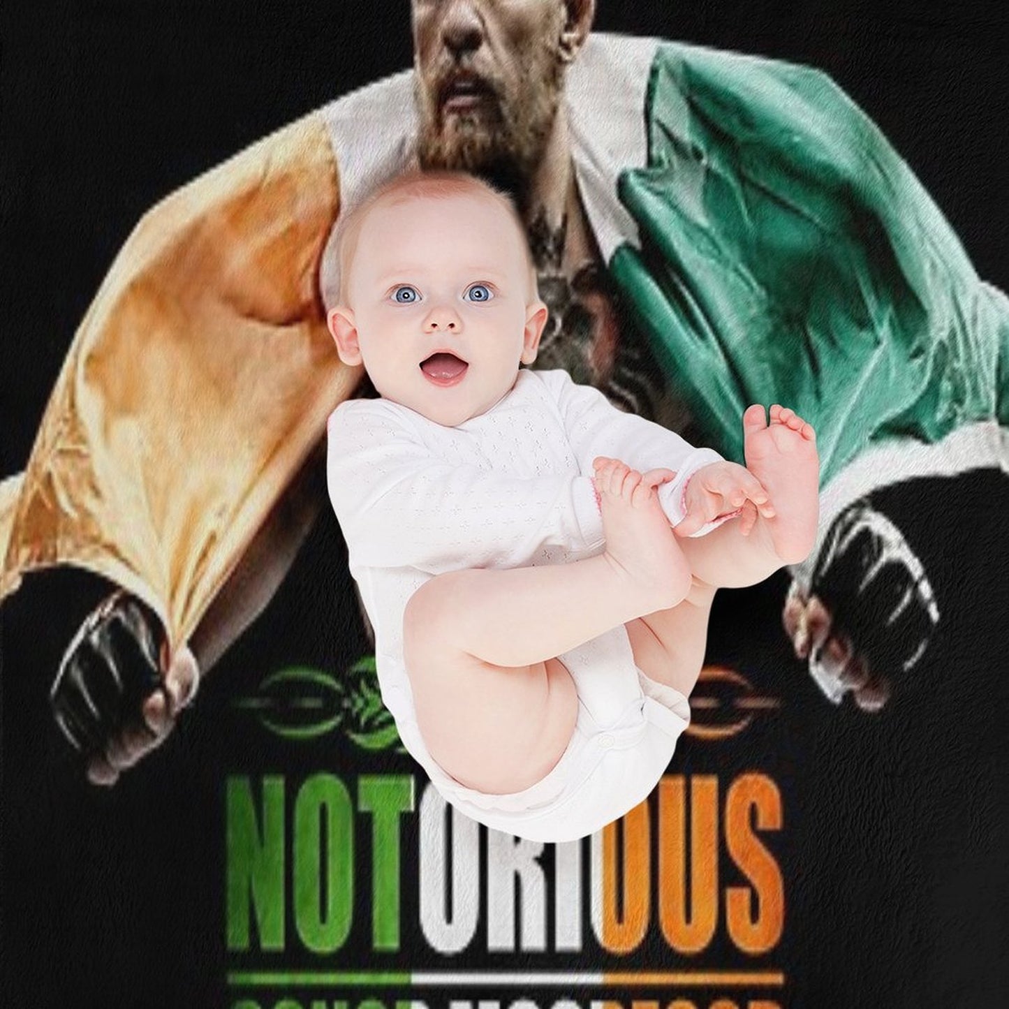 Conor Mcgregor Versatility Throw Blanket