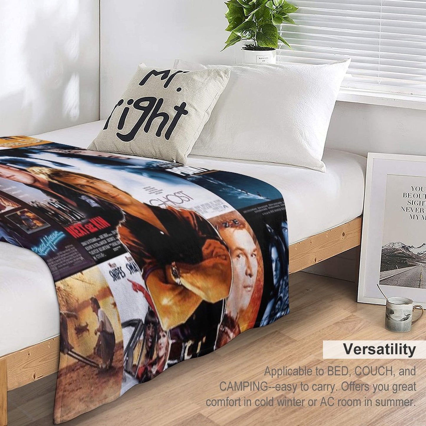 Collage of Swayze Velvety-soft Throw Blanket