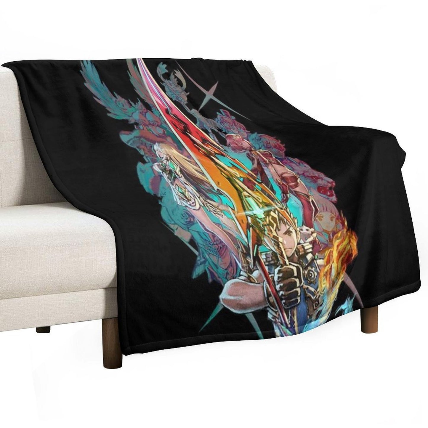 Xenoblade Chronicles™ 2 - Team Travel-friendly Throw Blanket