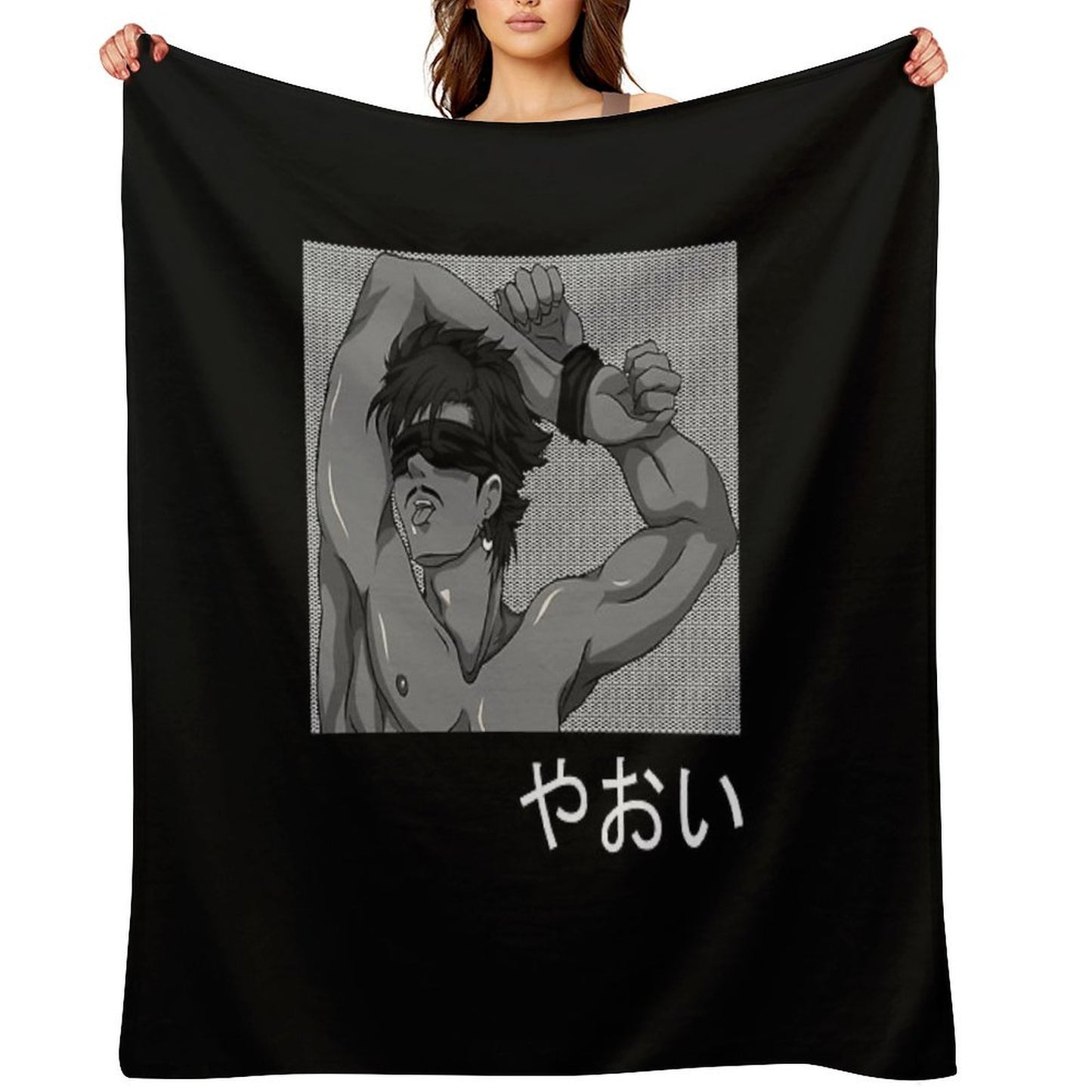 Yaoi Multi-functional Throw Blanket