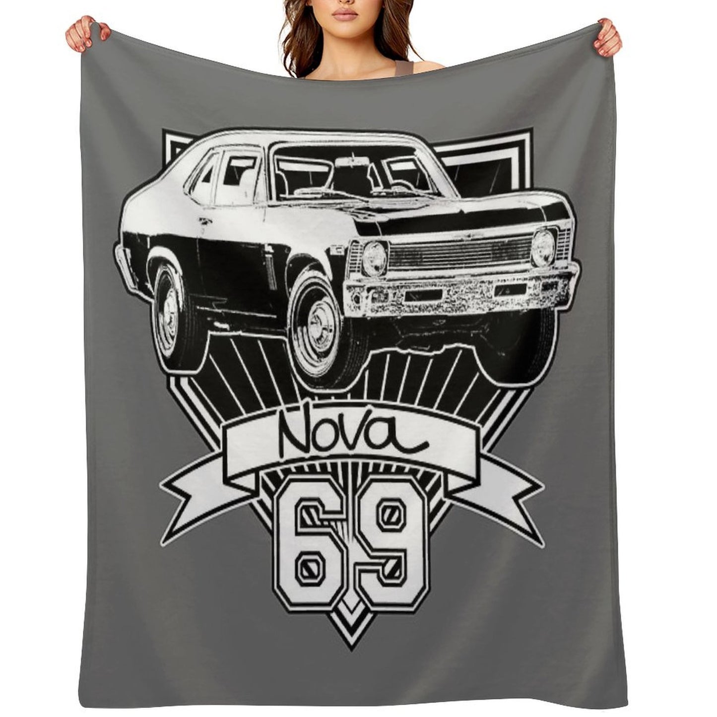 1969 Nova Gift-ready Throw Blanket