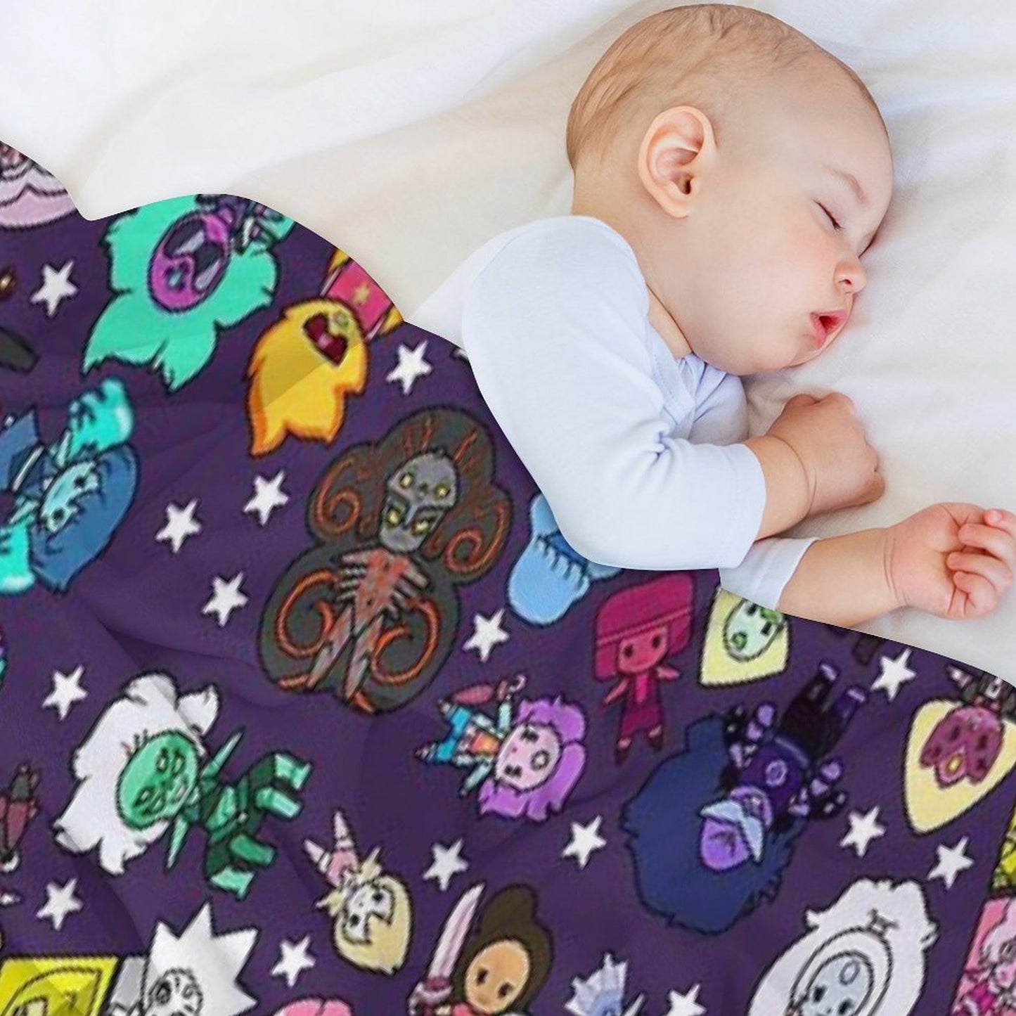 Crystal Gems Lightweight Throw Blanket