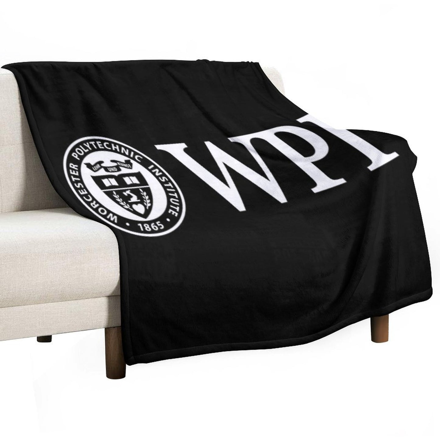 WPI Sustainable Throw Blanket