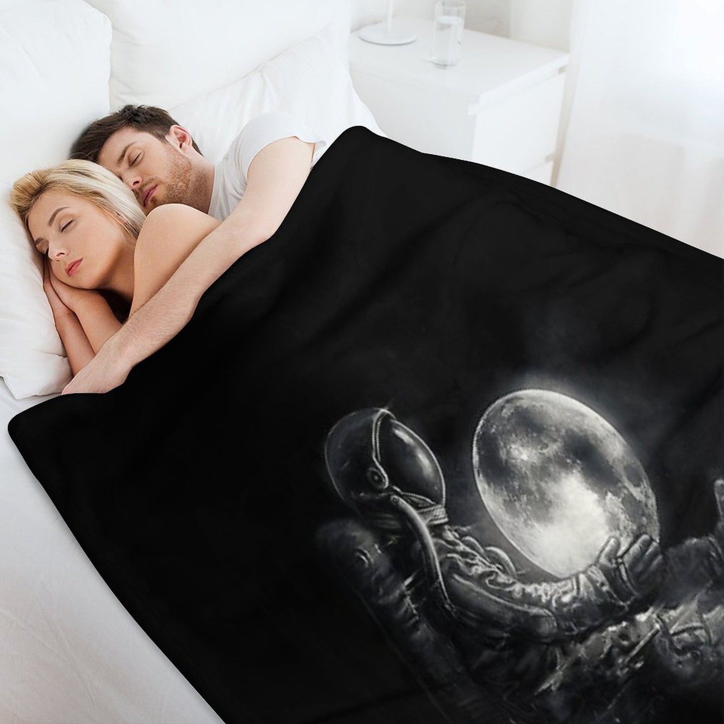 Moon Play Gift-ready Throw Blanket
