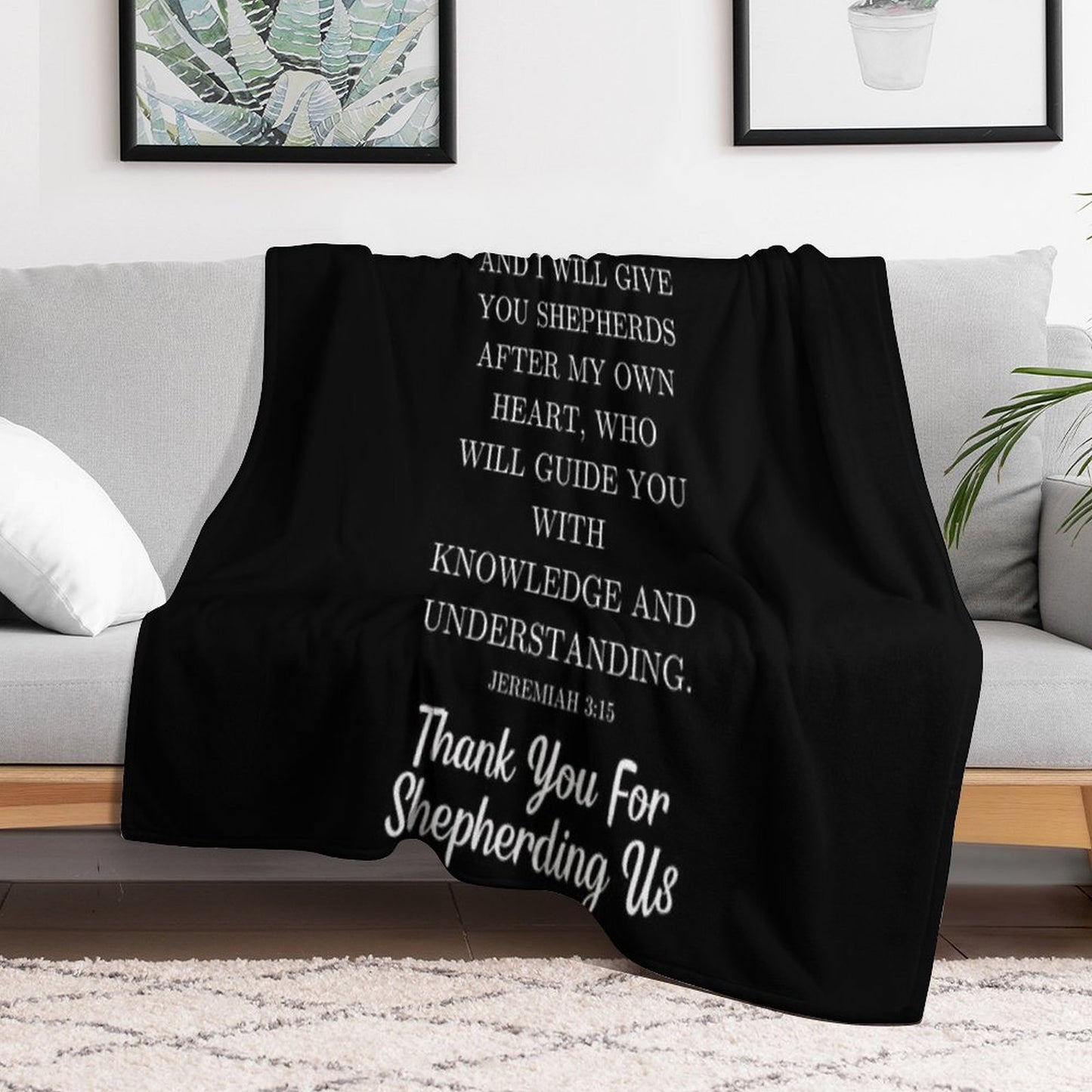 Pastor Appreciation Anti-pilling Throw Blanket
