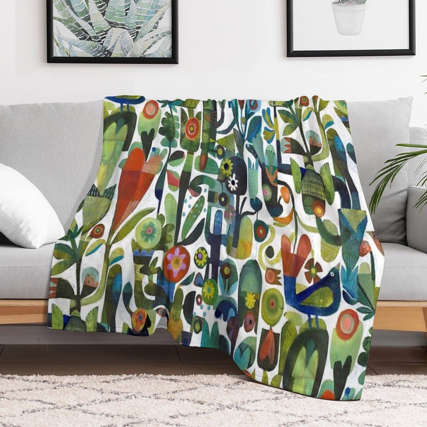 Lovely Day Sustainable Throw Blanket