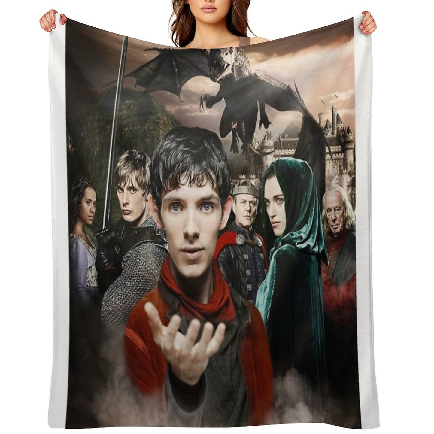Merlin Velvety-soft Throw Blanket