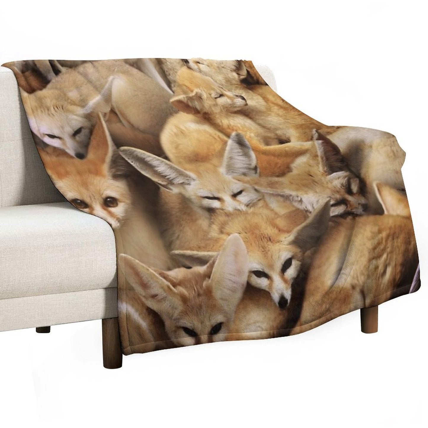 Fennecs Anti-pilling Throw Blanket