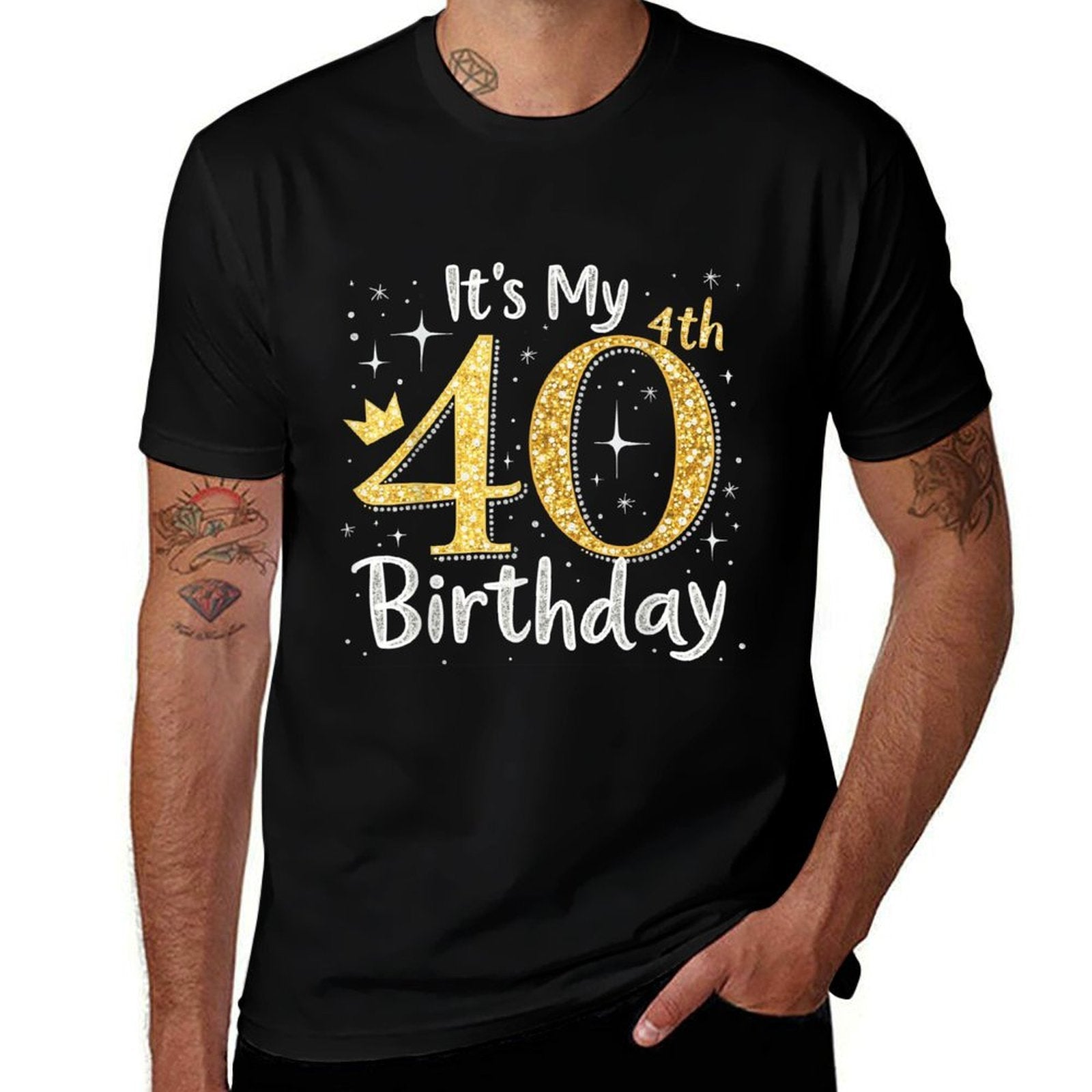 It's My 40th Birthday Queen Women 40 Year Old Diamond Crown  Breathable T-Shirt