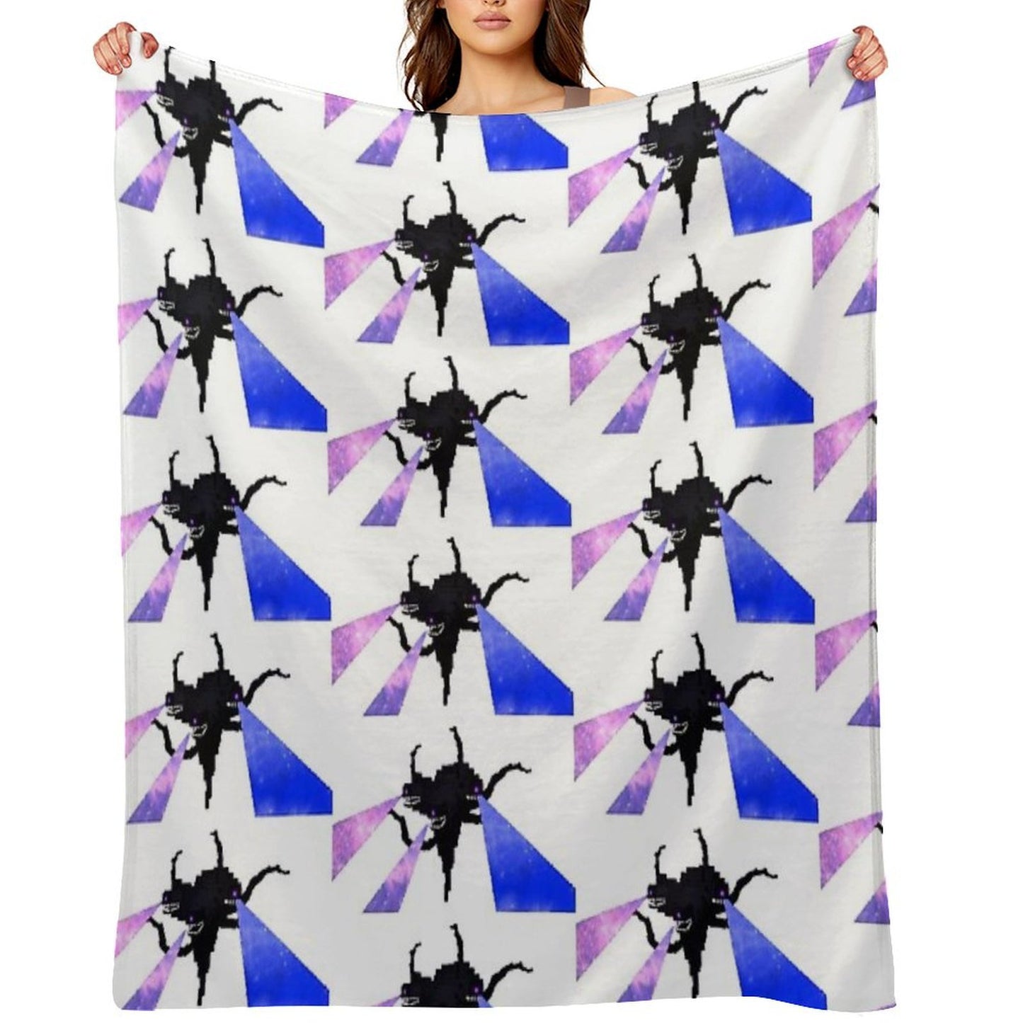 Galaxy Wither Storm Anti-pilling Throw Blanket