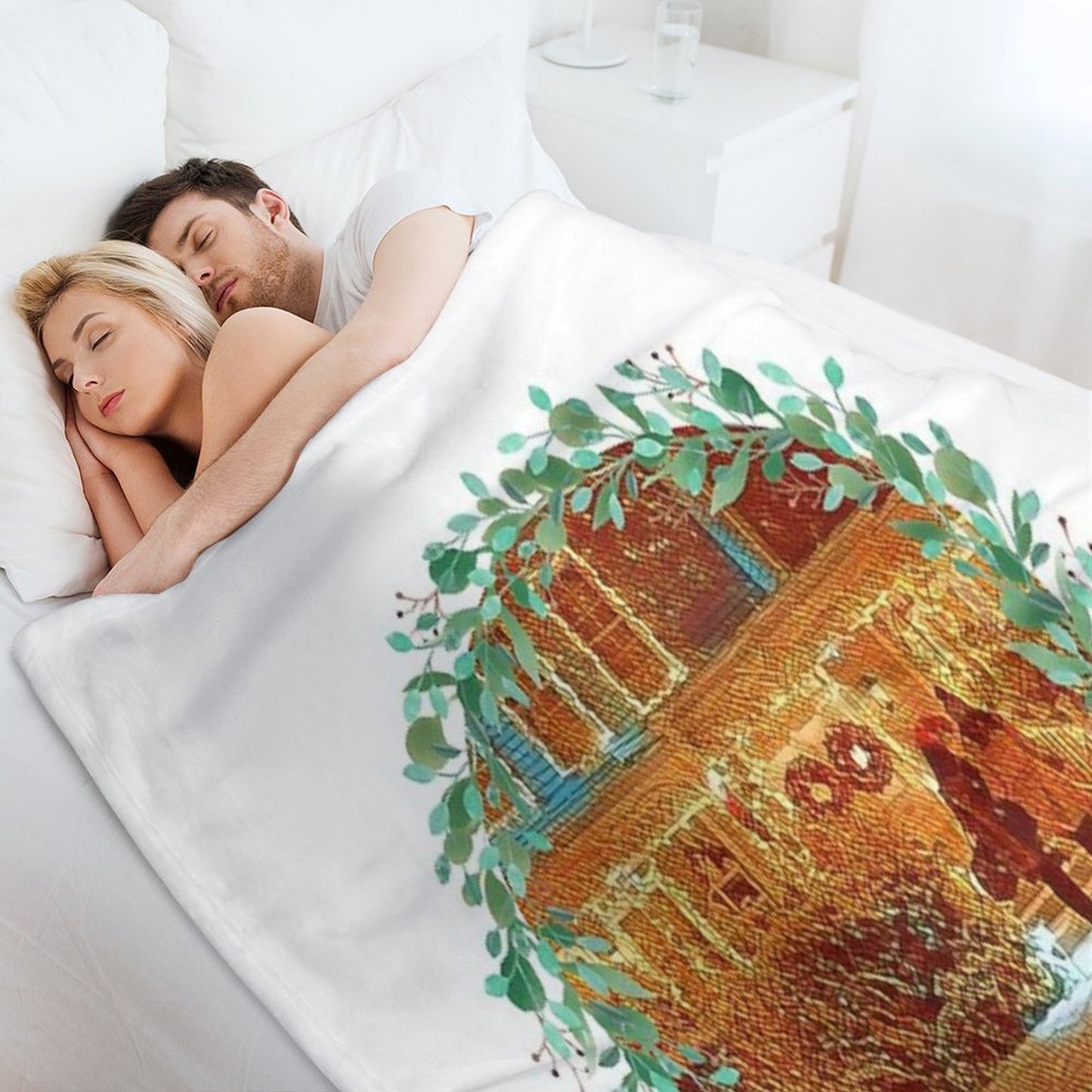 Christmas at Stars Hollow Comfort Throw Blanket