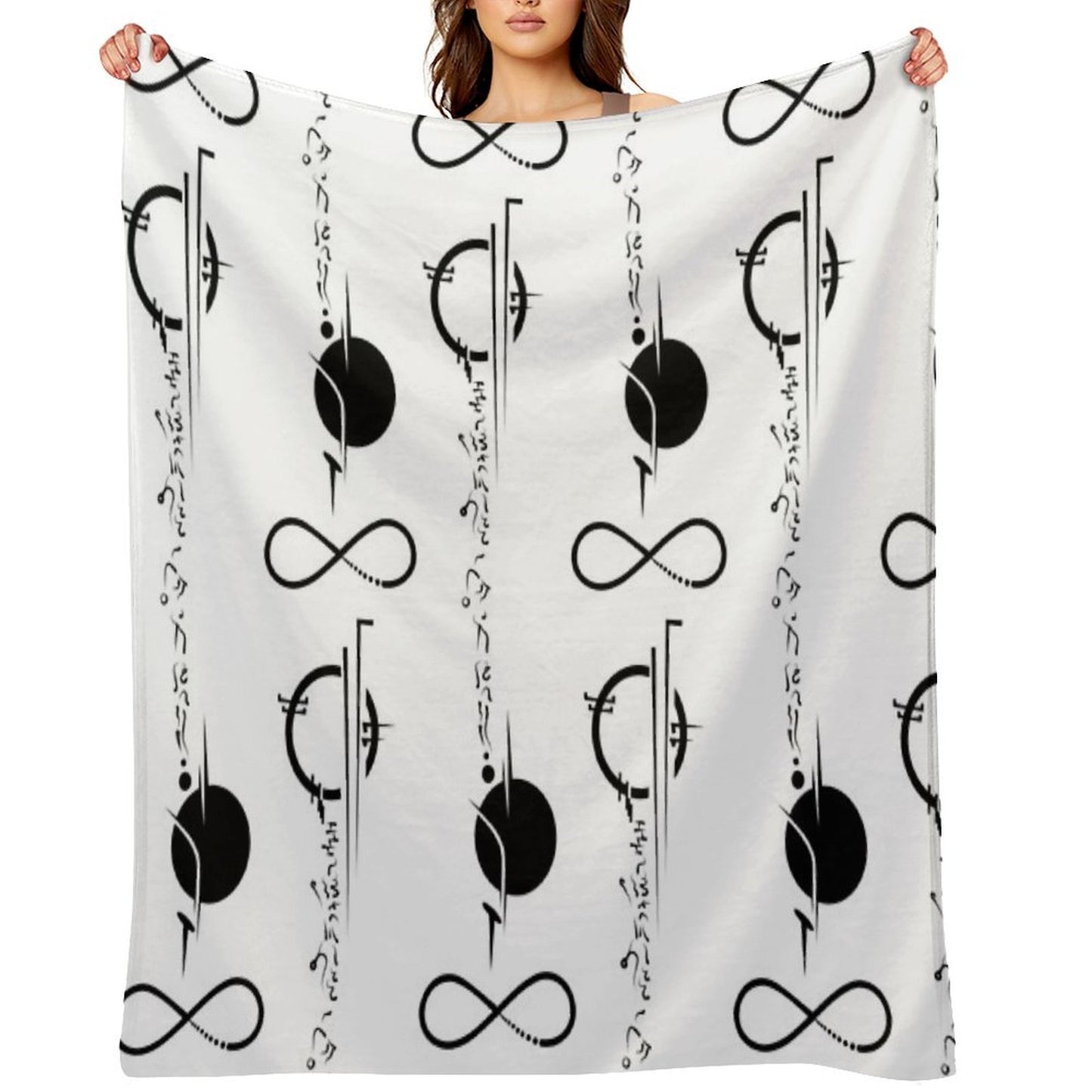 Commander Tattoo Easy Care Throw Blanket