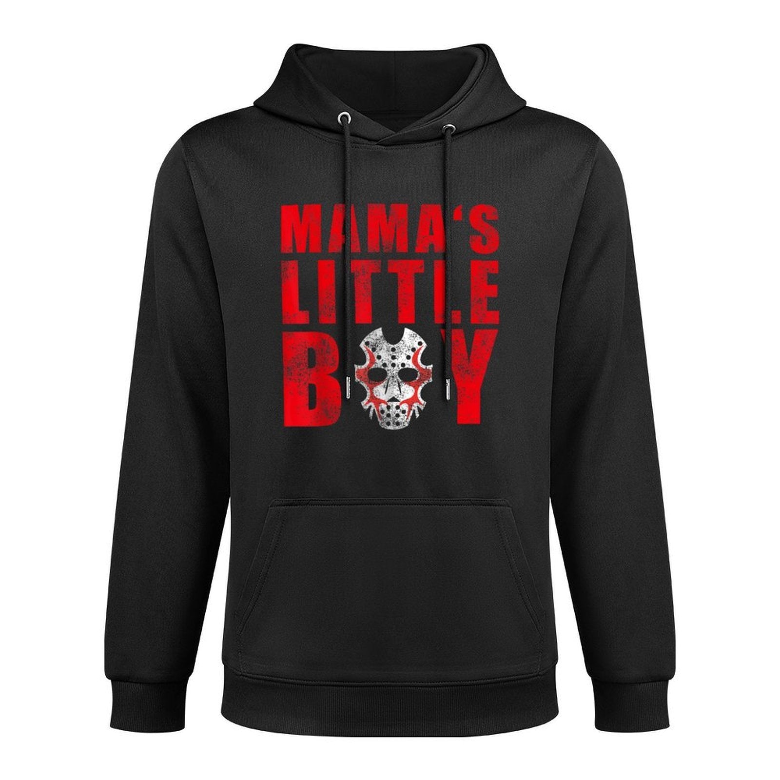 Mamas Little Boy Halloween Costume Horror Friday Movie Relaxed Fit Hoodie