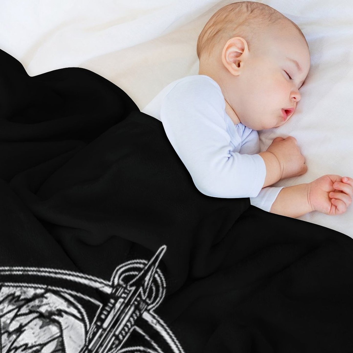 Angel Wings And Crossbow (Dirty) Compact Throw Blanket