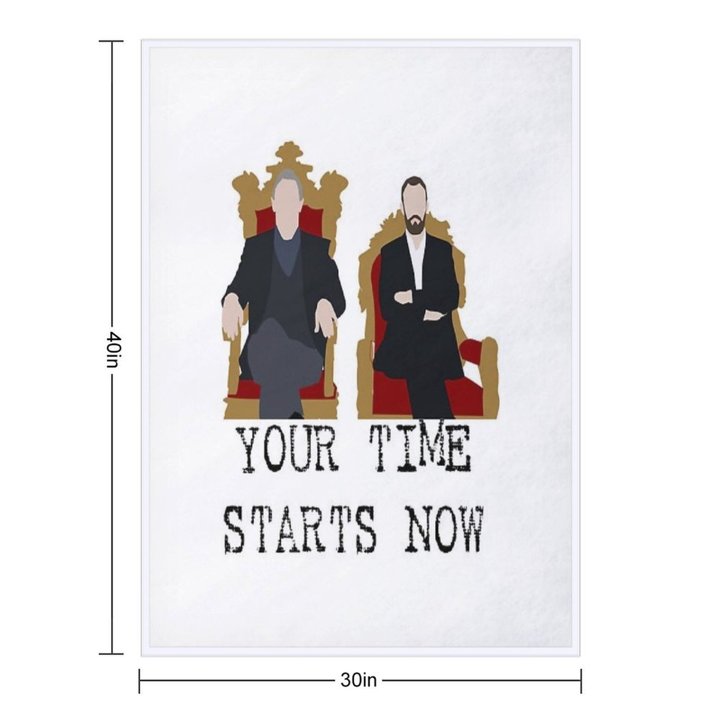Your Time Starts Now. Taskmaster Easy Care Throw Blanket