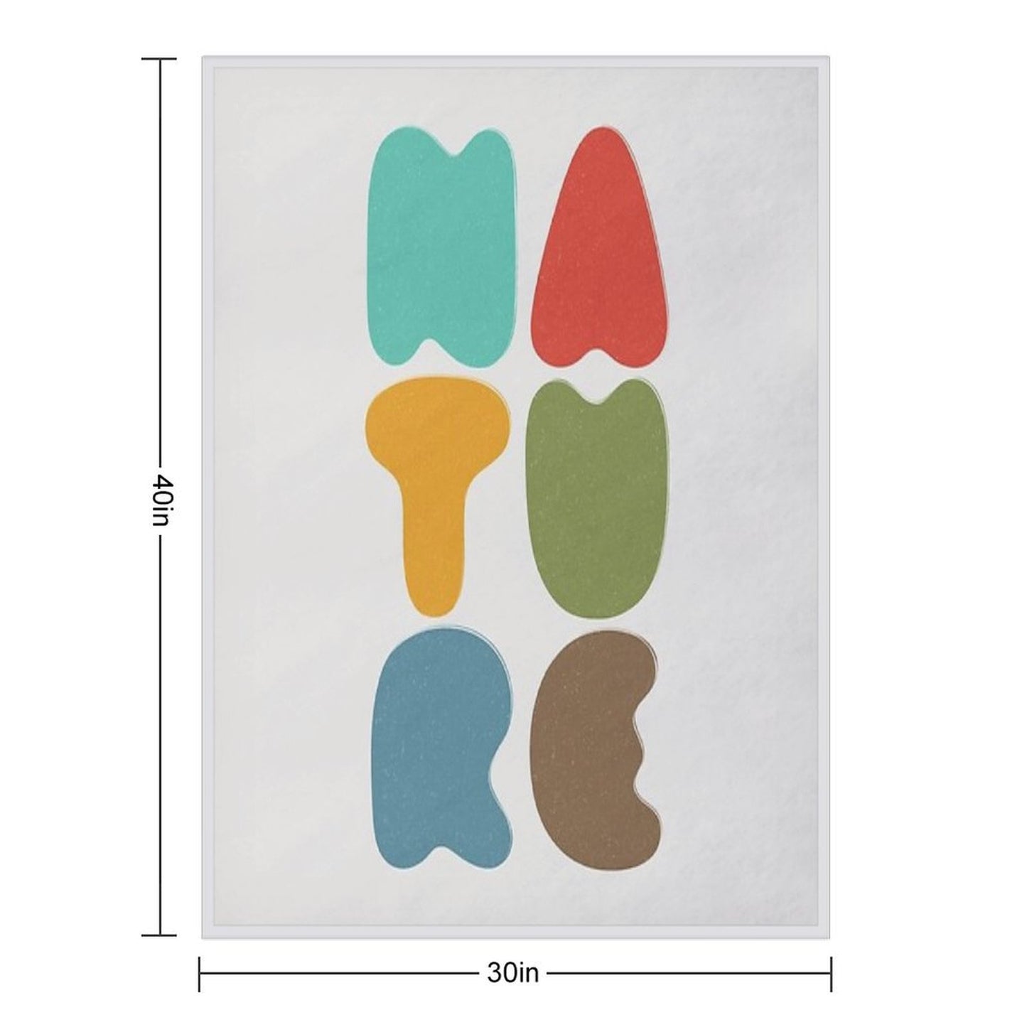 Bold Nature Gift-ready Throw Blanket