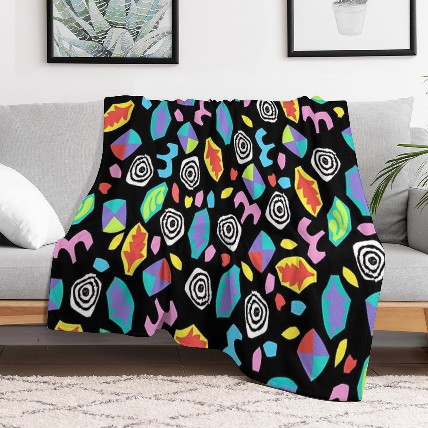 Starcourt Mall Easy Care Throw Blanket