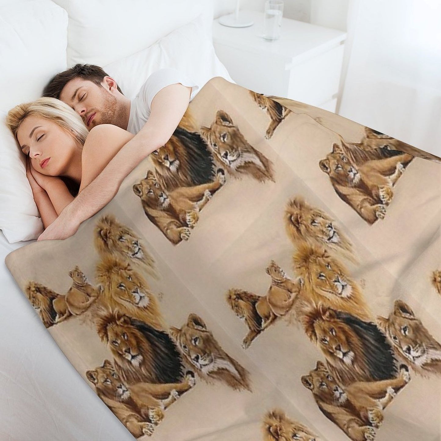Golden Days Shrink-resistant Throw Blanket