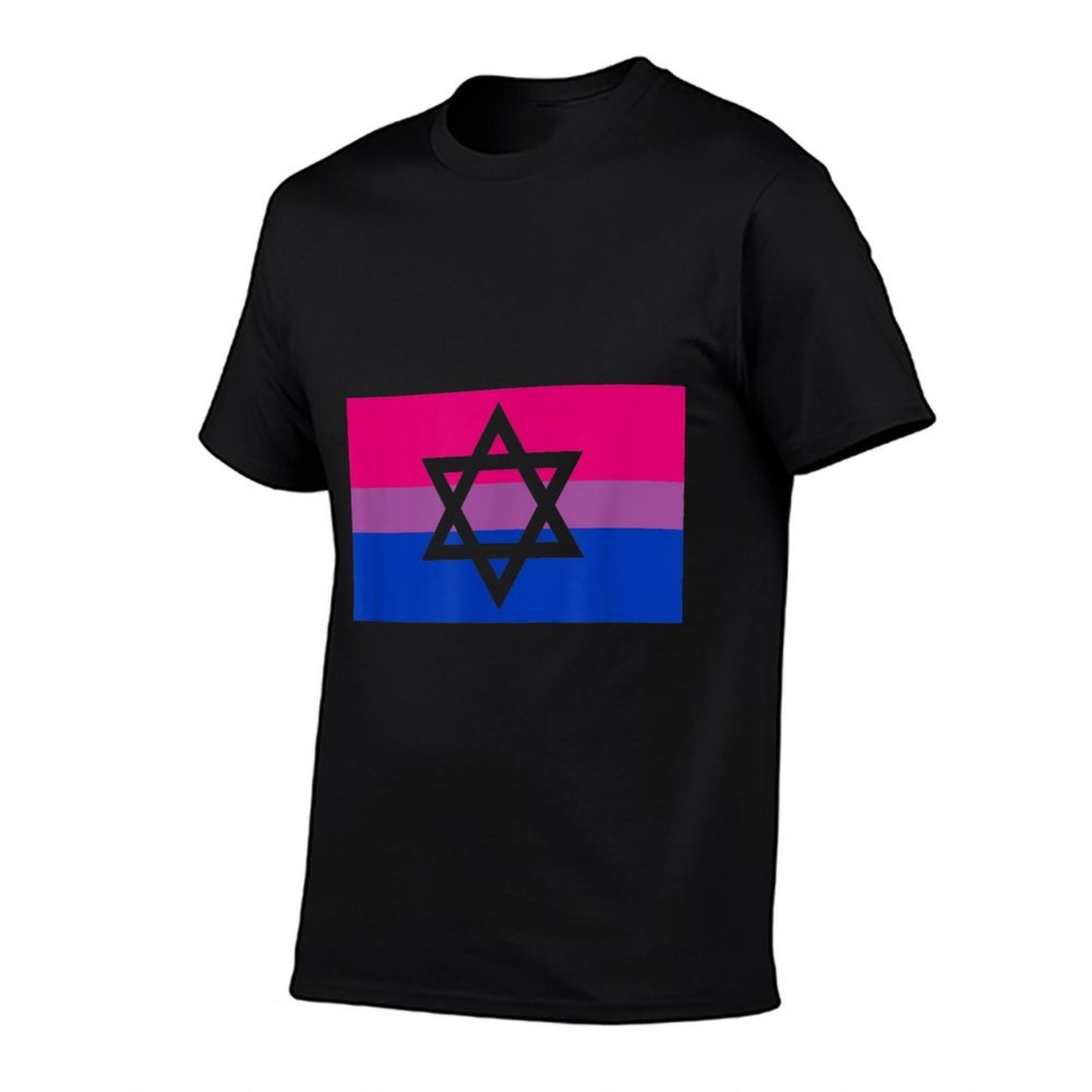 Jewish Star Of David LGBTQ Gay Bisexual Pride Ally Breathable T-Shirt