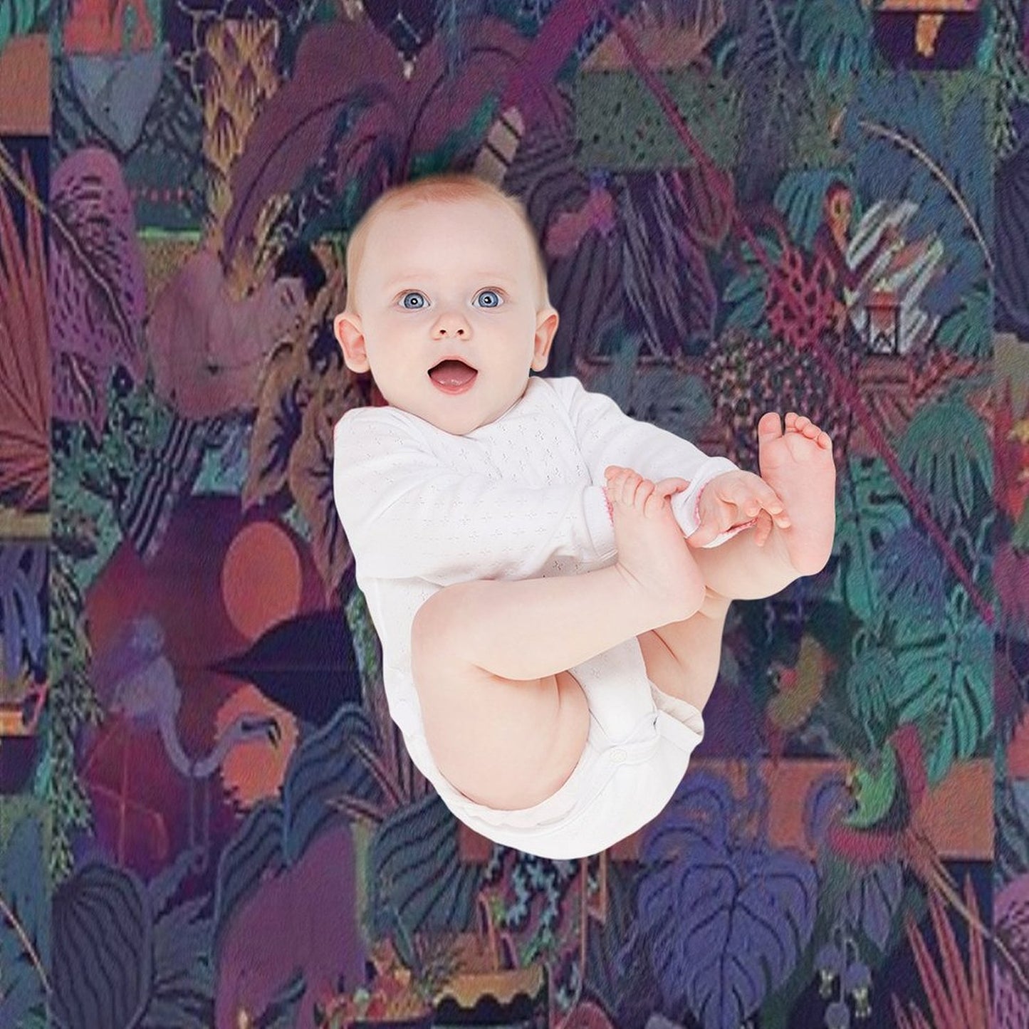 Glass Animals Zaba Eco-conscious Throw Blanket
