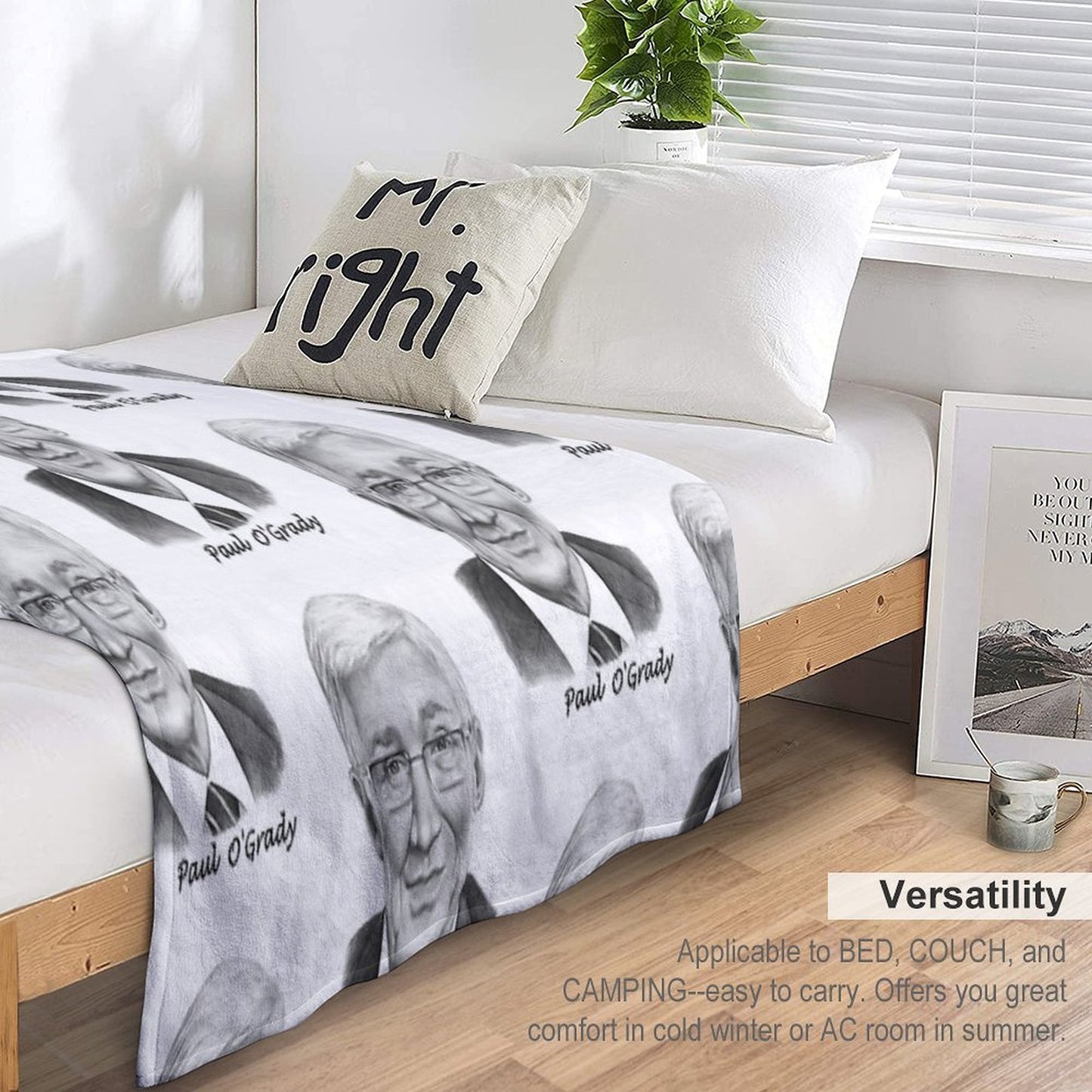 Paul O'Grady Multi-functional Throw Blanket