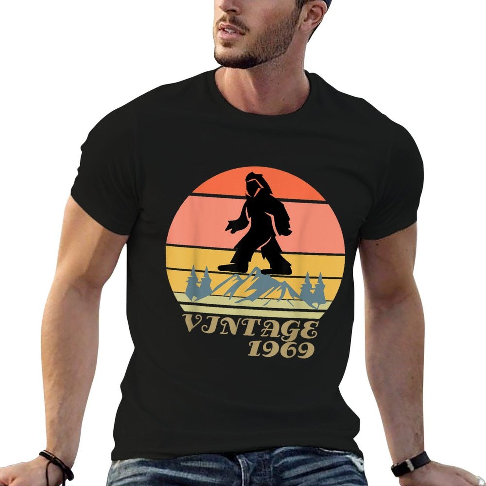 Vintage 50th Birthday Costume  Rolled Sleeves T-Shirt