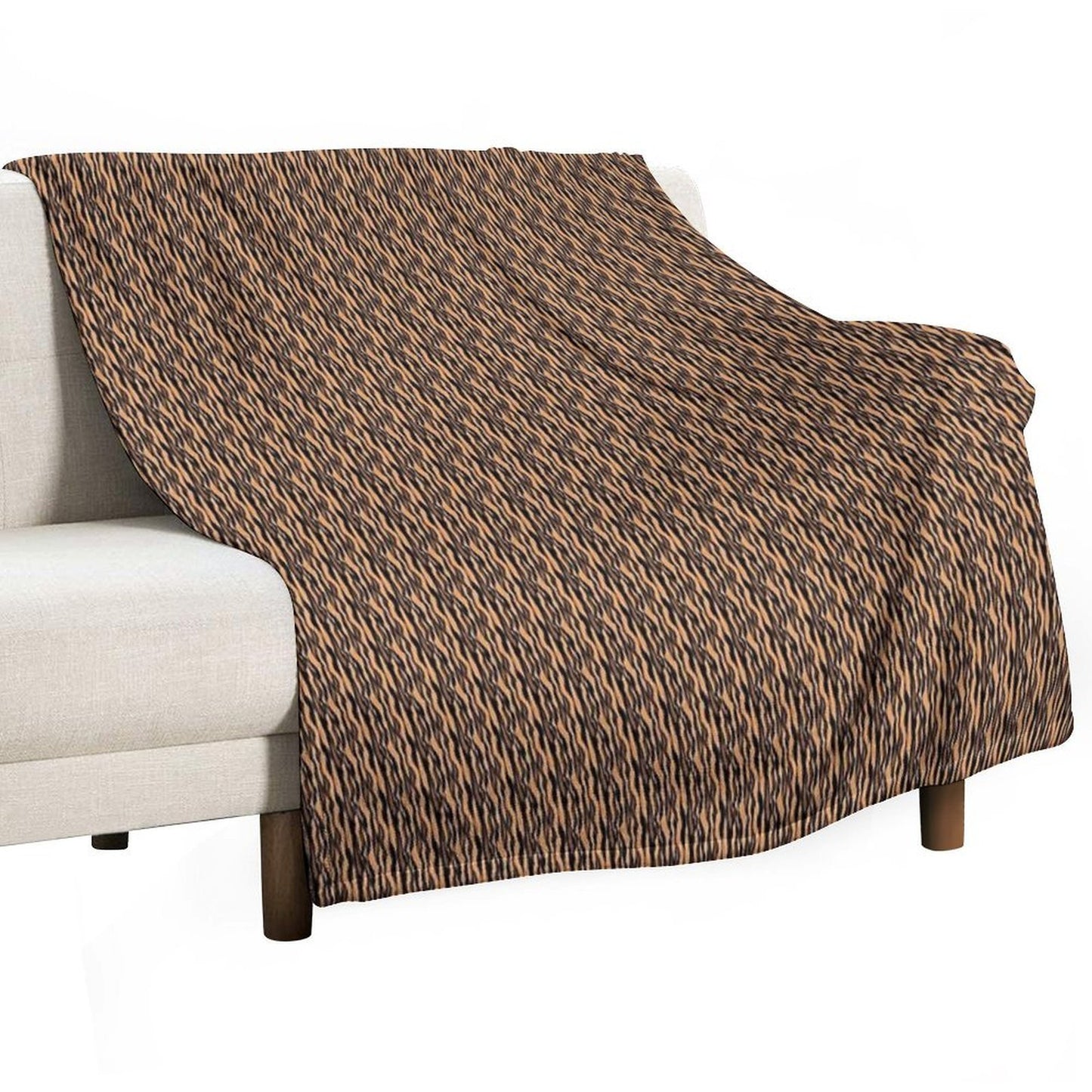 Tiger Animal Print Comfort Throw Blanket