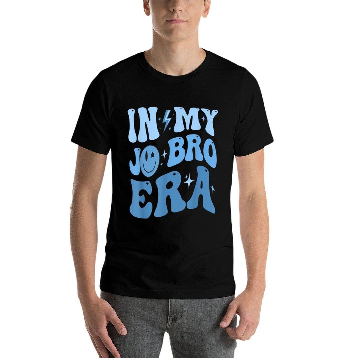 Funny Groovy Retro In My Jo Bro Era Men Women Kid Birthday Relaxed-fit T-Shirt