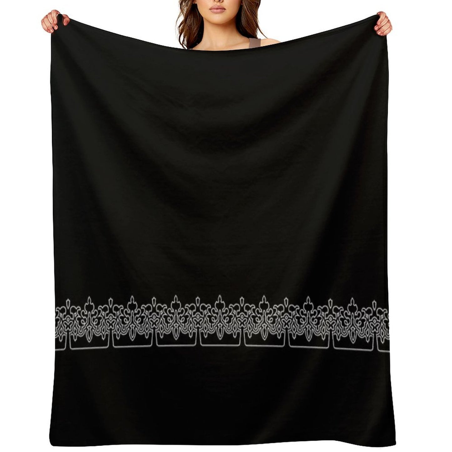 Nier Automata - 2B's Dress Comfort Throw Blanket