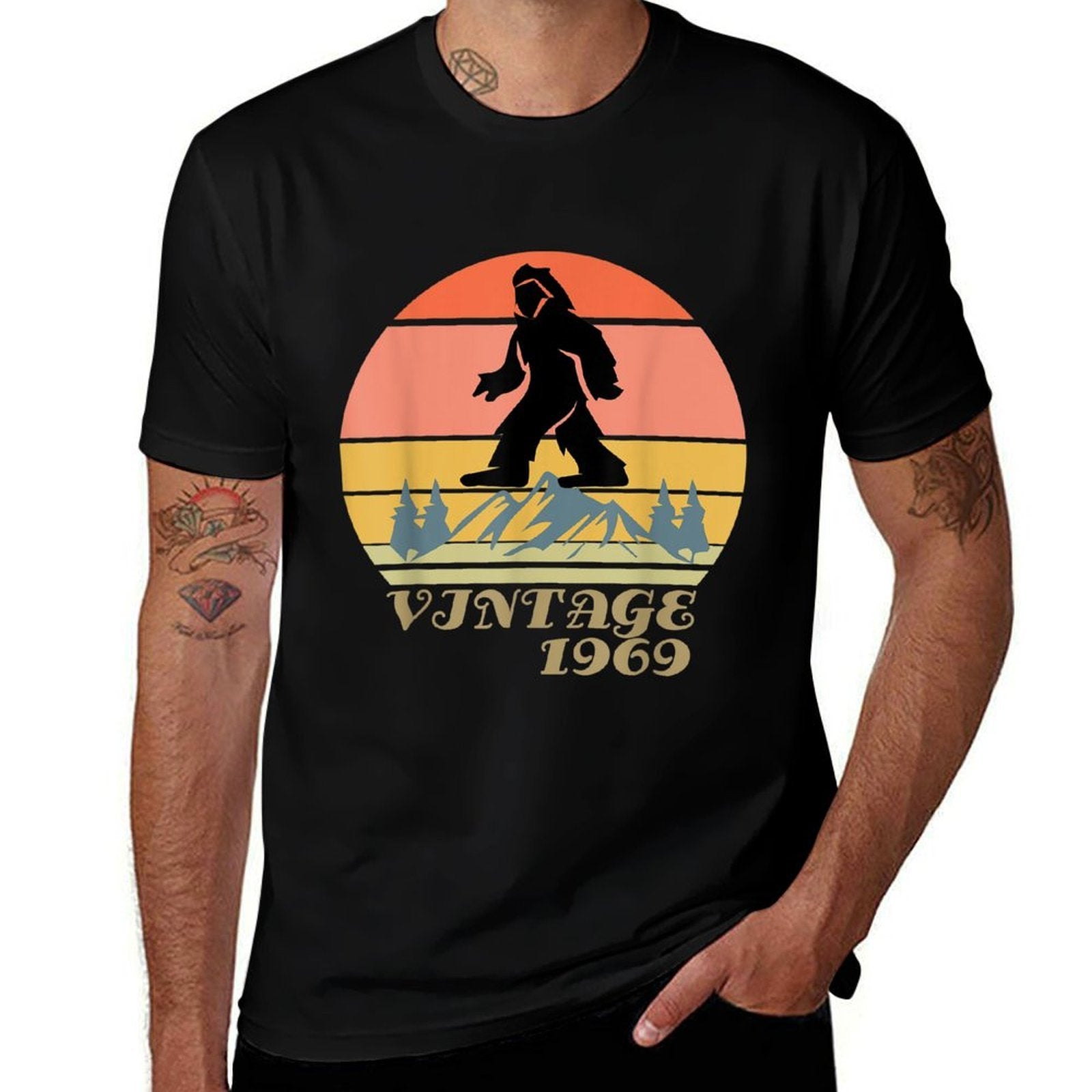 Vintage 50th Birthday Costume  Rolled Sleeves T-Shirt
