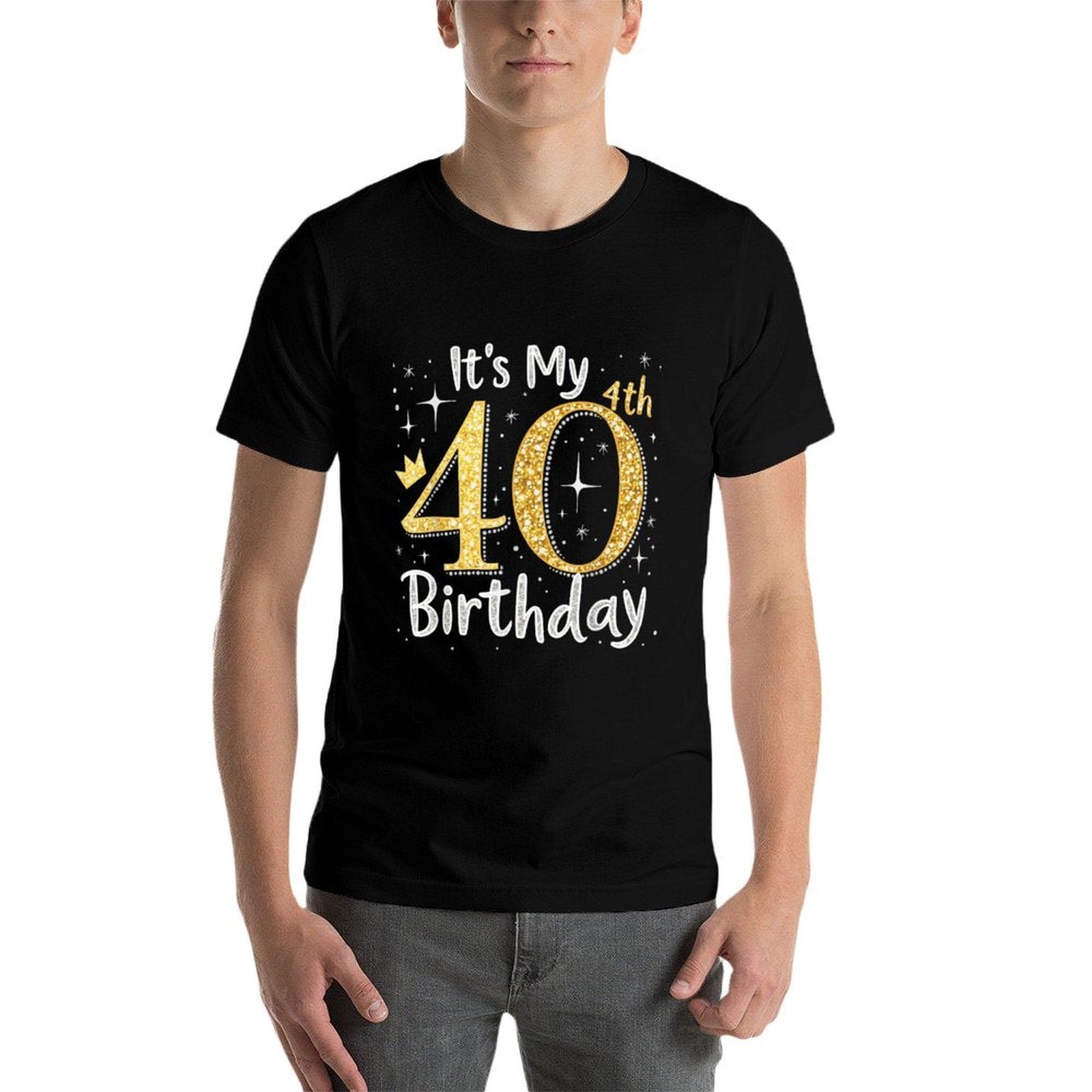 It's My 40th Birthday Queen Women 40 Year Old Diamond Crown  Breathable T-Shirt