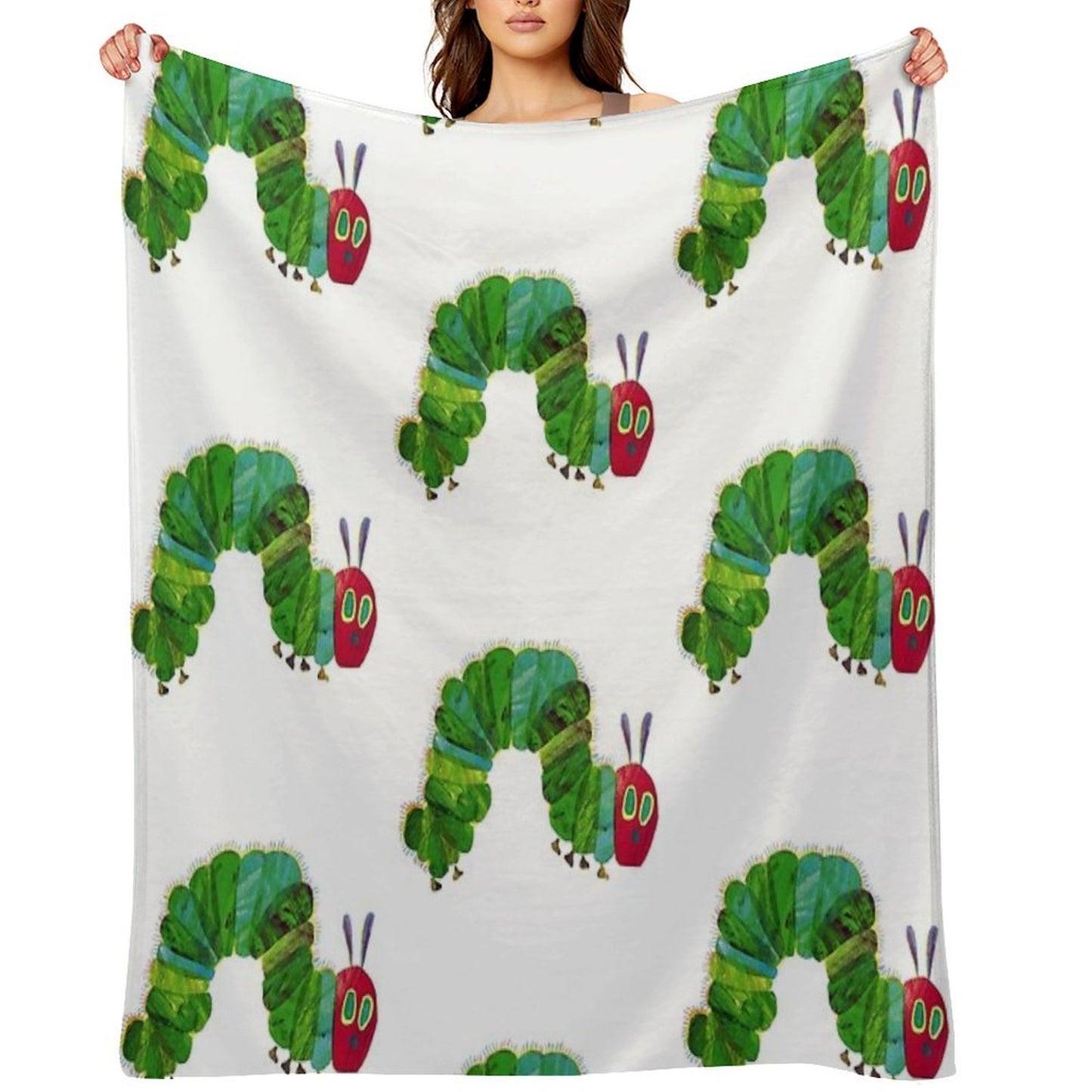The Very Hungry Caterpillar Machine-washable Throw Blanket