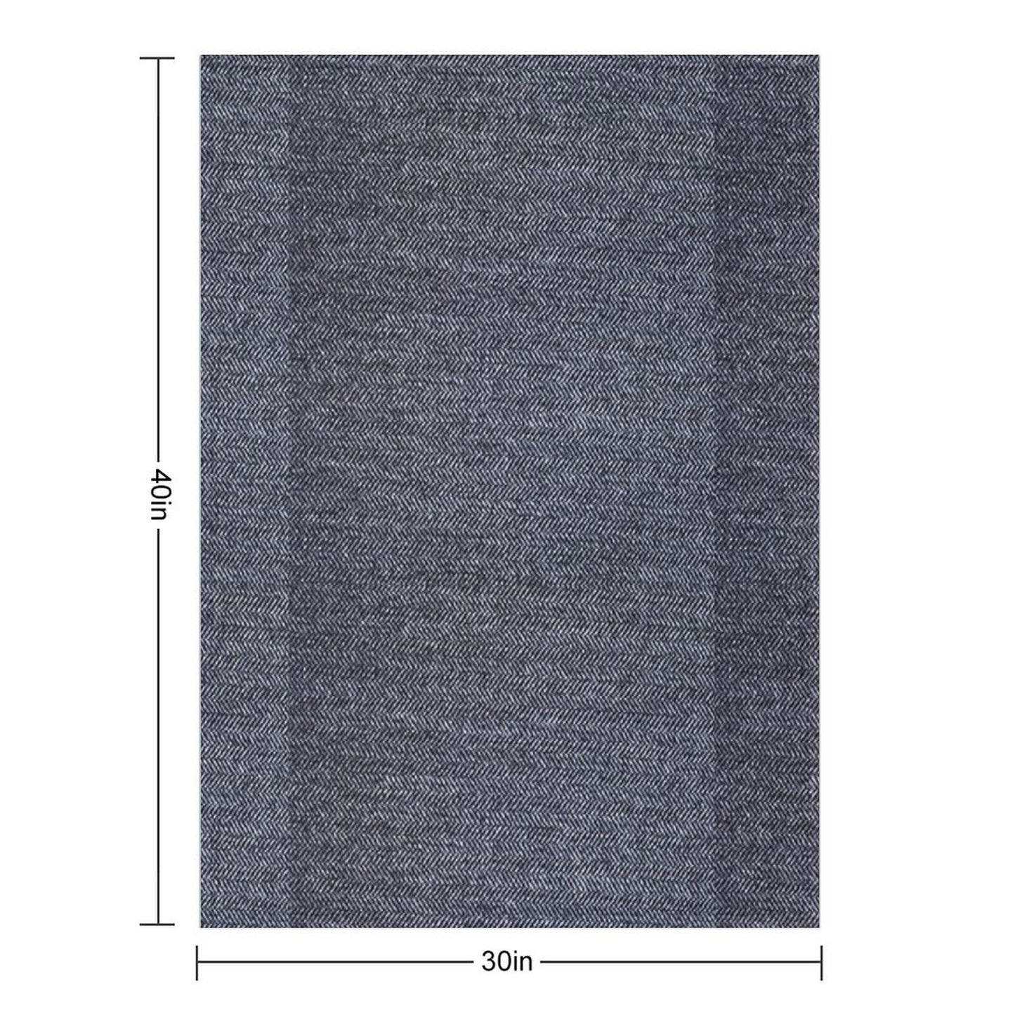 Grey Tweed Fabric Texture All-season Throw Blanket