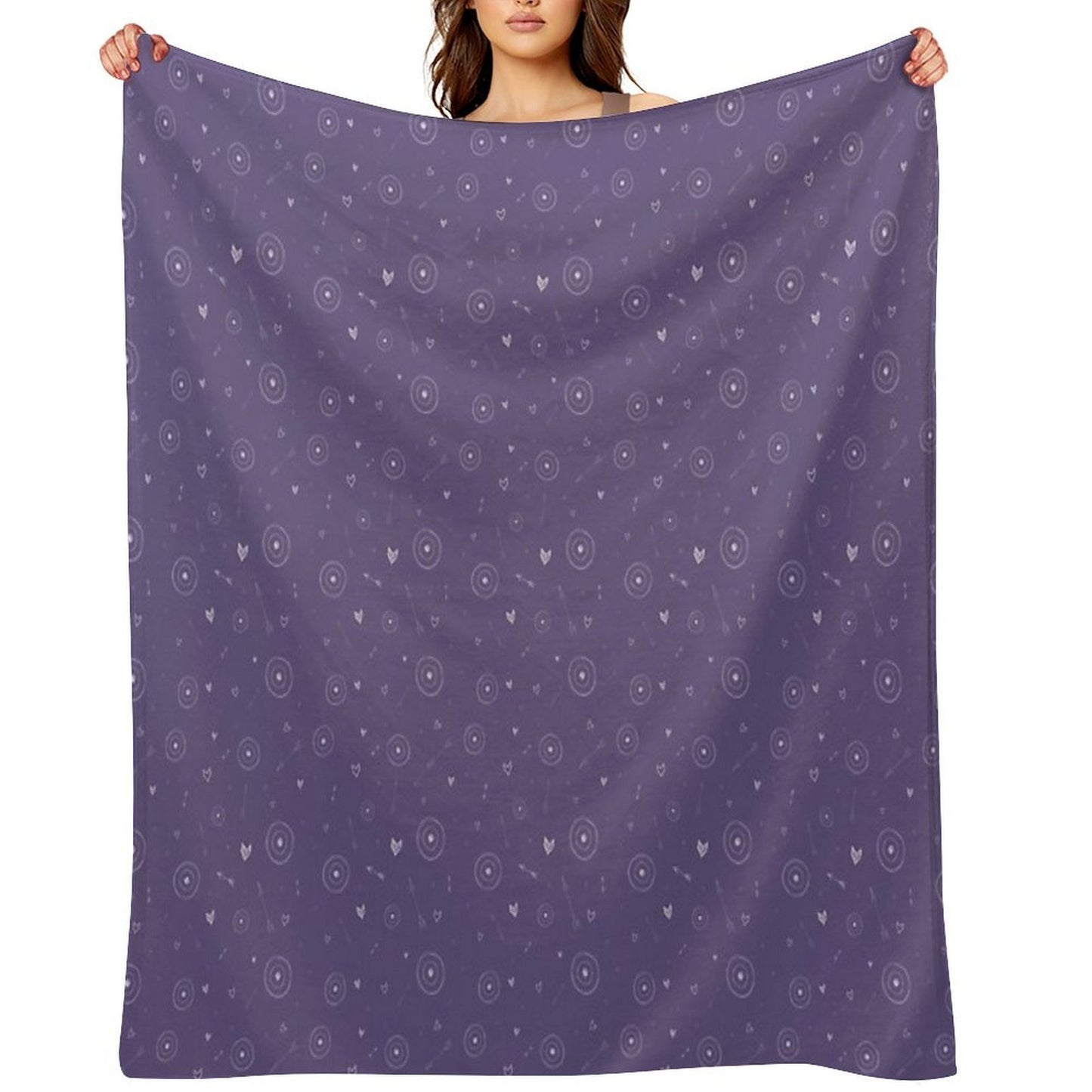 Kate Bishop Hawkeye Print Anti-pilling Throw Blanket