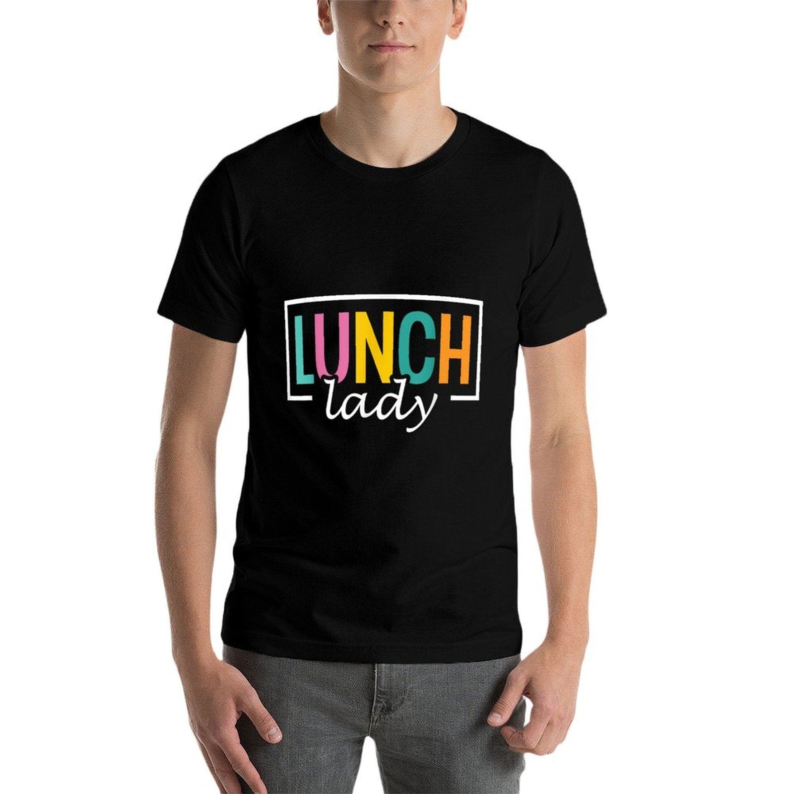 Lunch Lady School Lunchroom Ladies Cafeteria Worker  Cotton T-Shirt