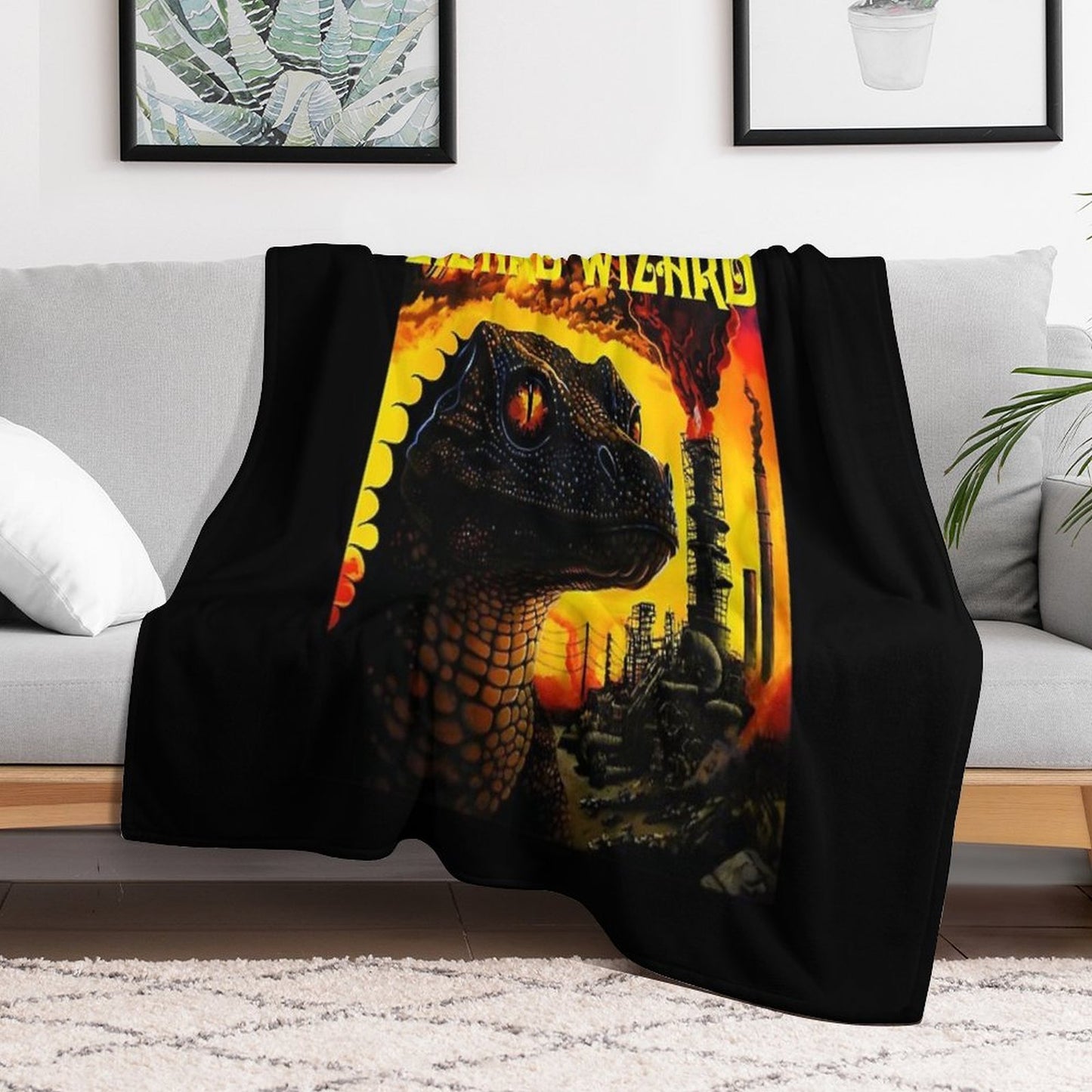 003 The Most Popular Of King Gizzard The Lizard Wizard All-season Throw Blanket
