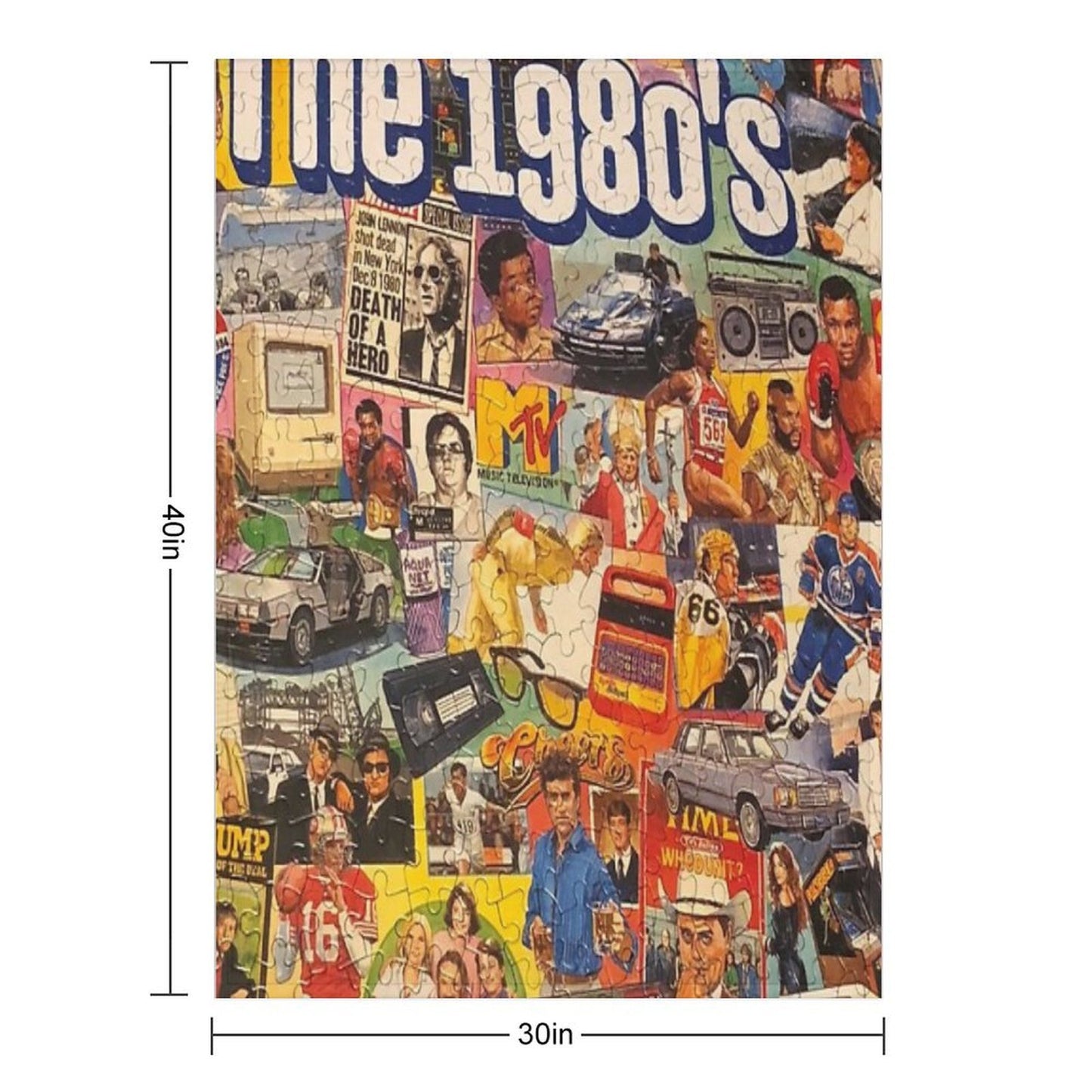 1980’s Shrink-resistant Throw Blanket