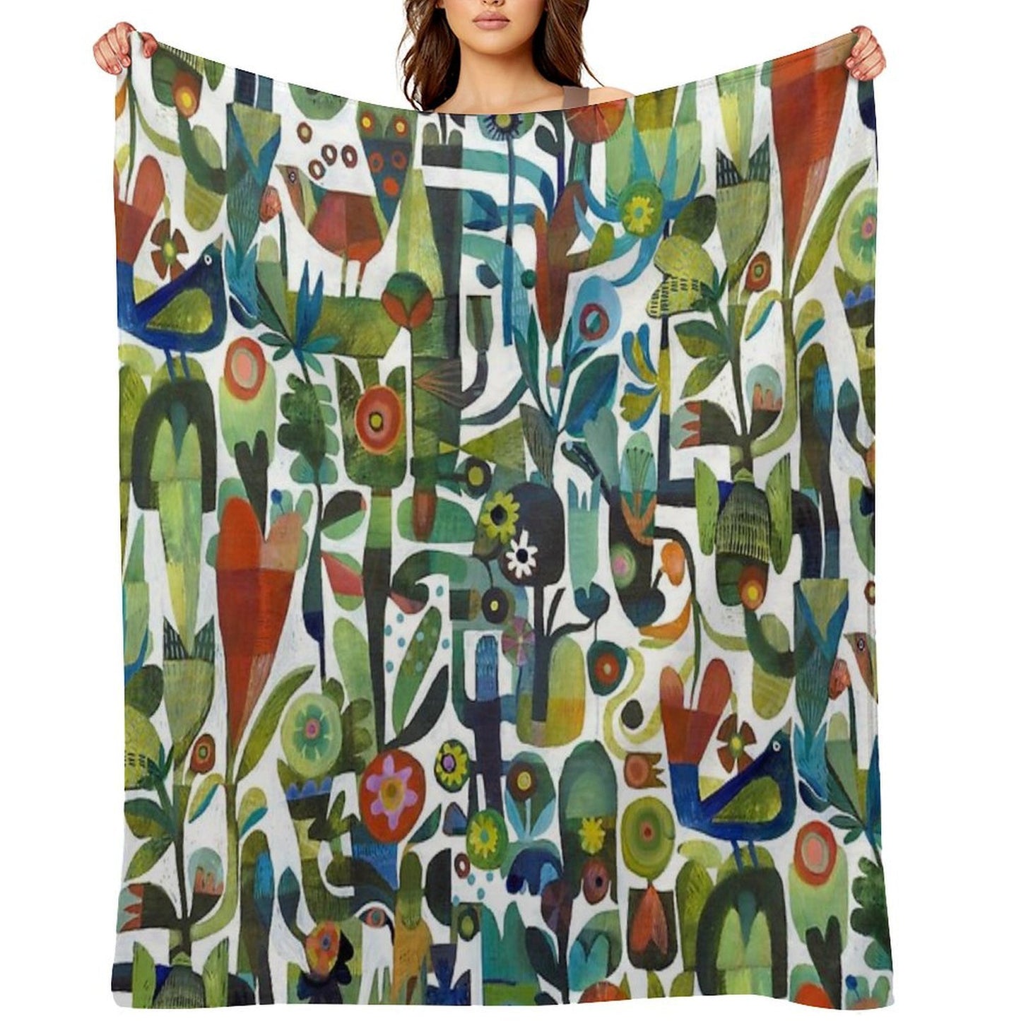 Lovely Day Sustainable Throw Blanket