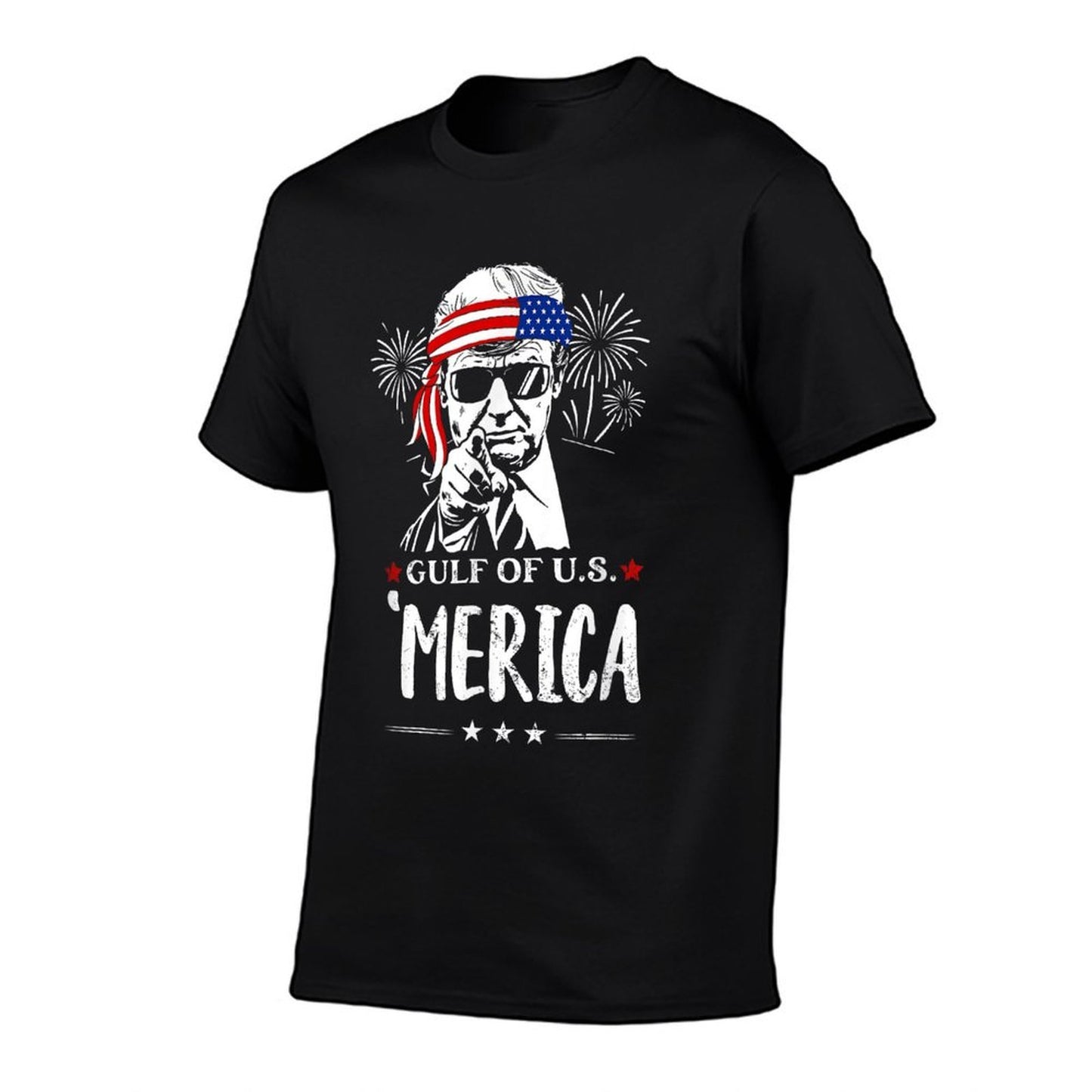 Funny Gulf Of USA America 2025 Happy 4th Of July Cotton T-Shirt