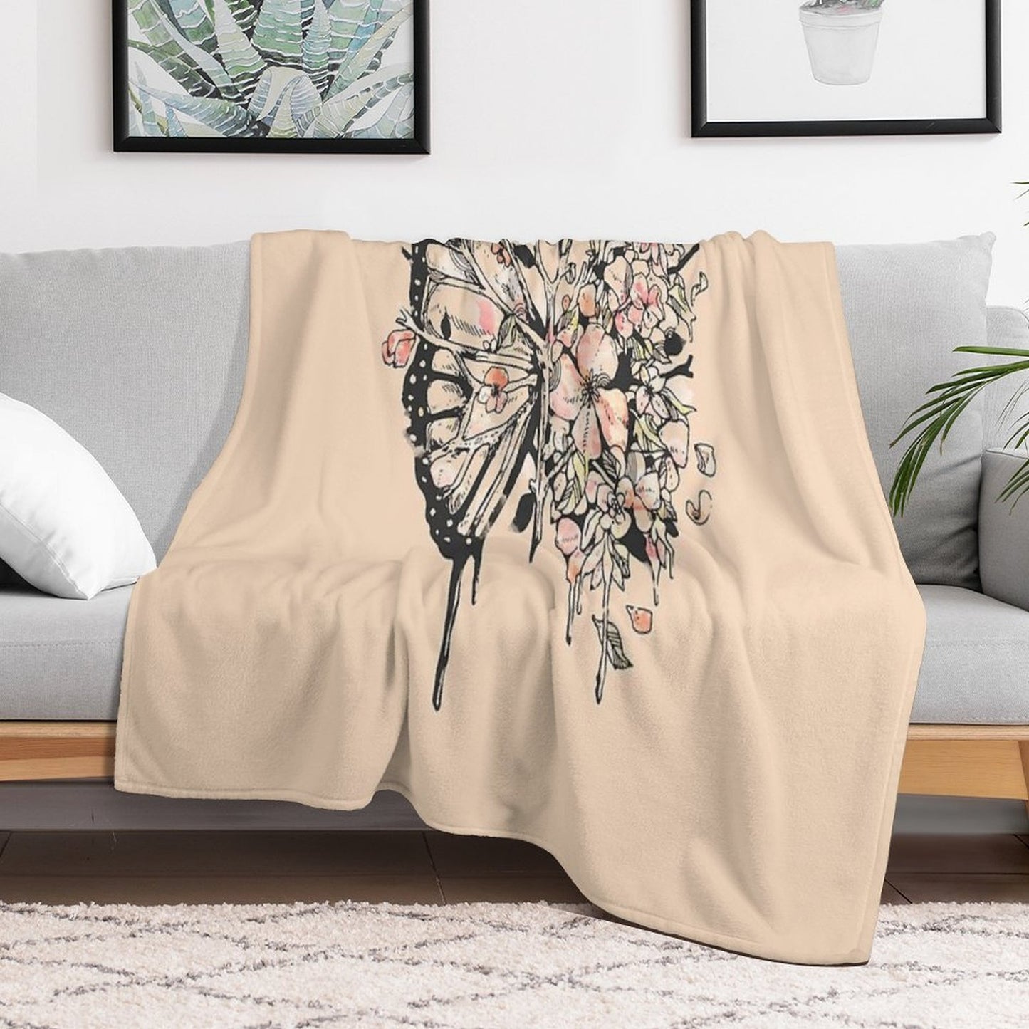Metamorphora Quick-dry Throw Blanket