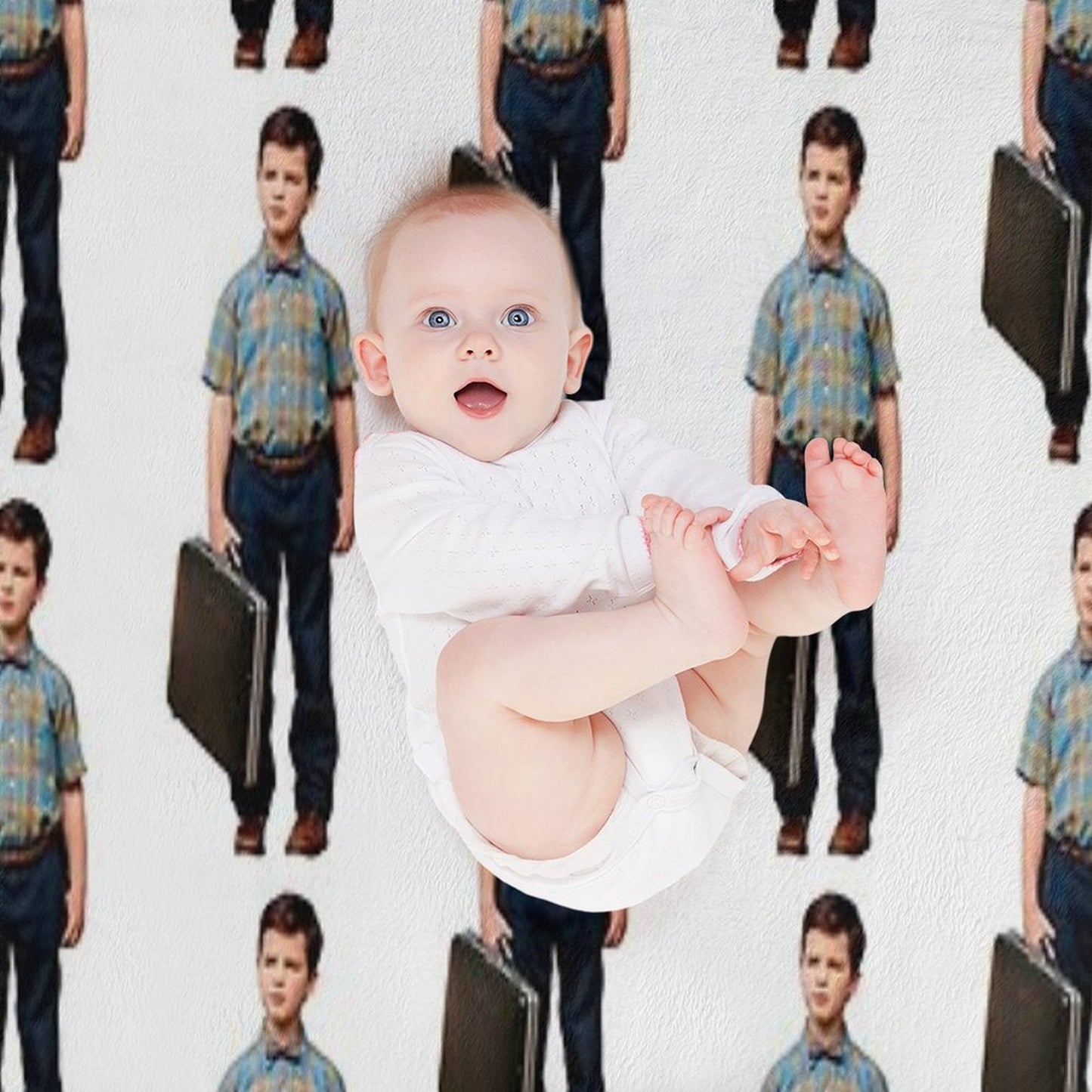 Young Sheldon Quick-dry Throw Blanket