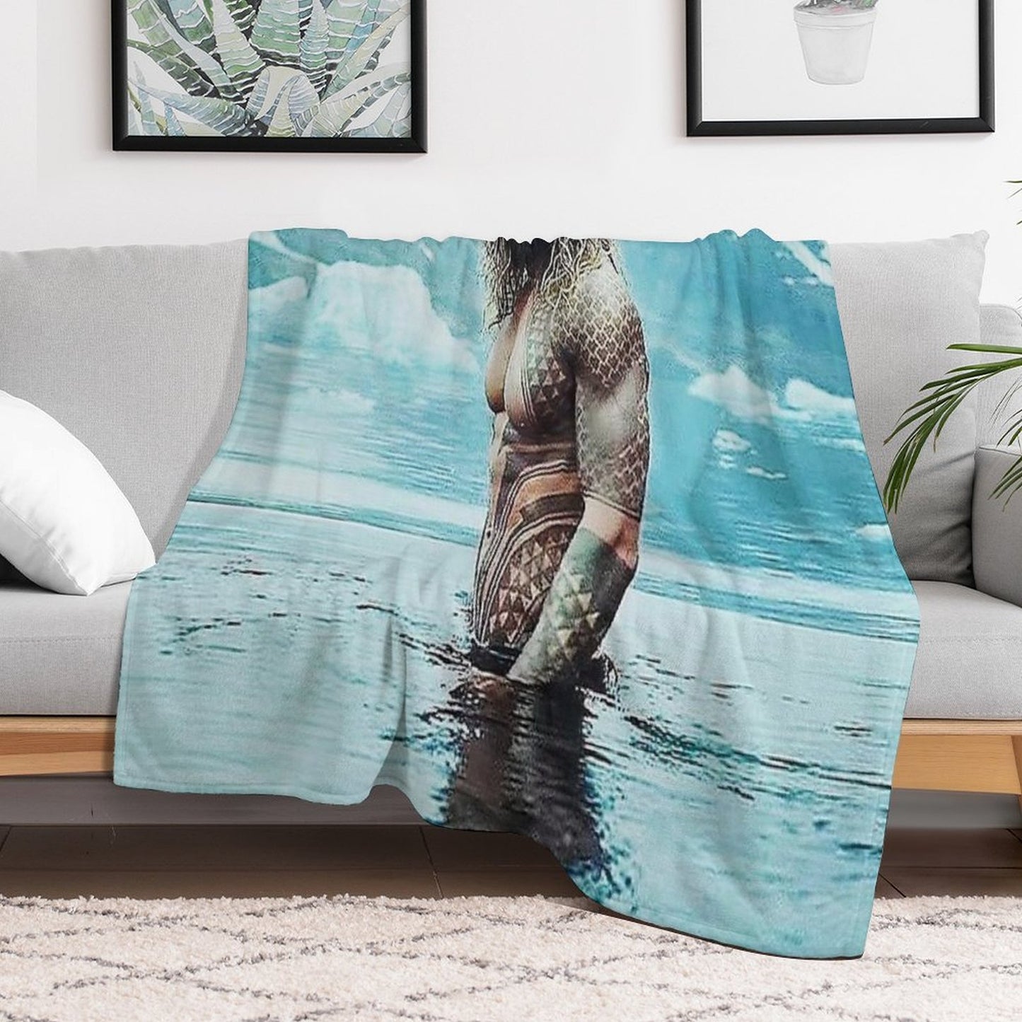 Jason Momoa Durable Throw Blanket