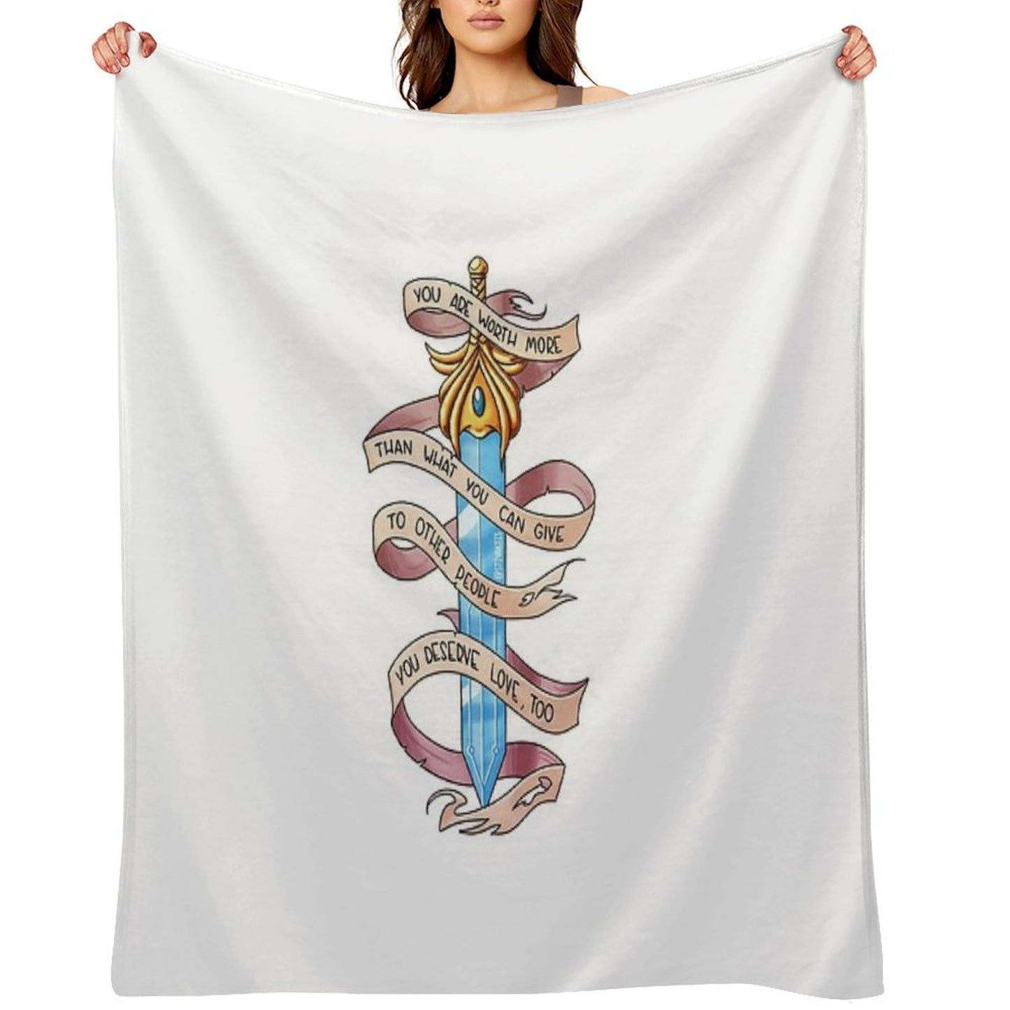 You Deserve Love Too Durable Throw Blanket