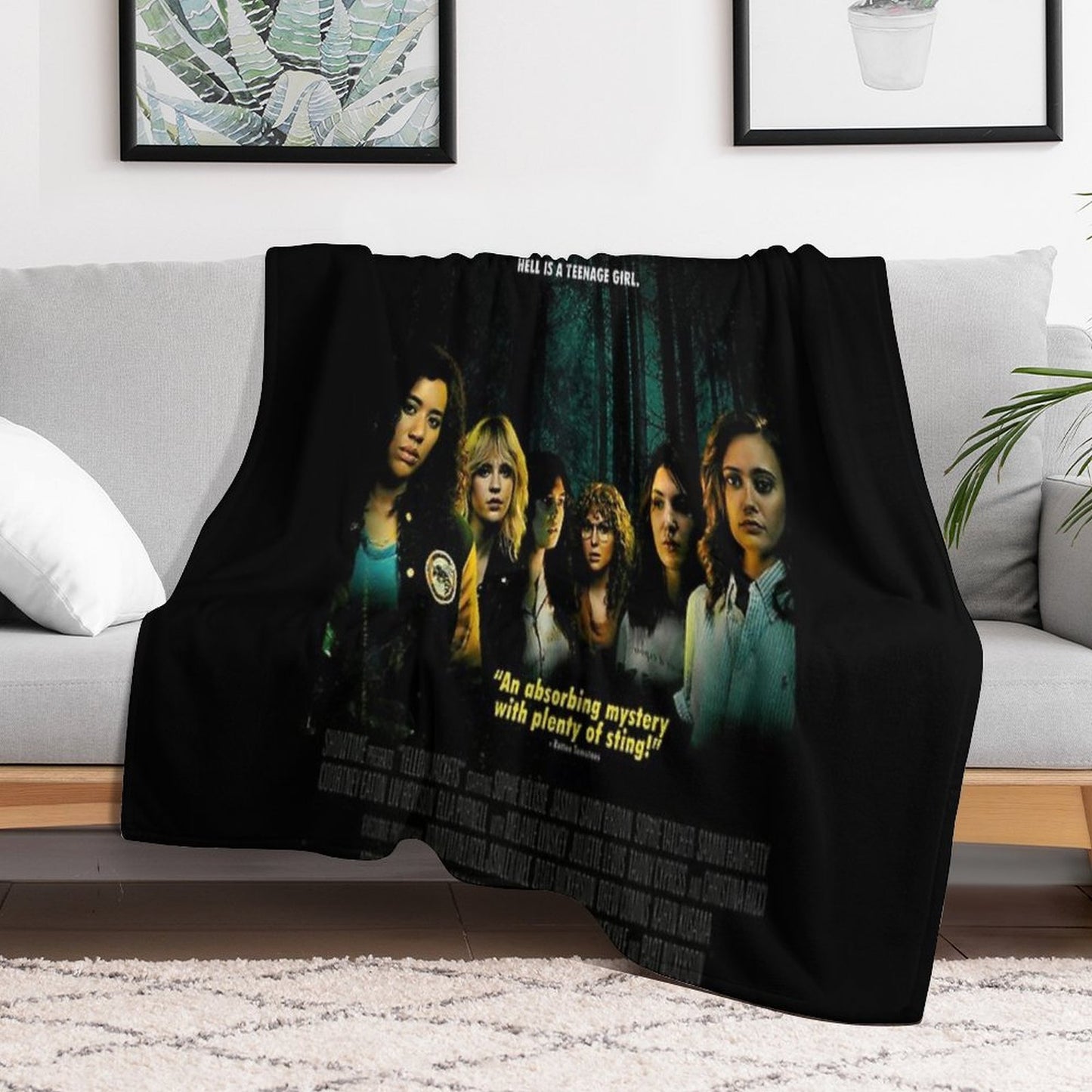 Yellowjackets Drama Series Compact Throw Blanket