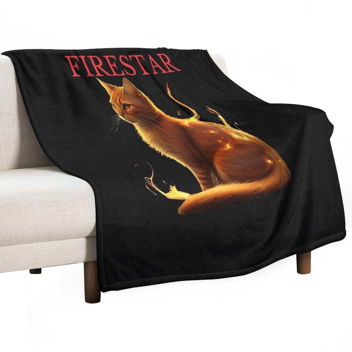 Warrior Cats - Firestar Lightweight Throw Blanket