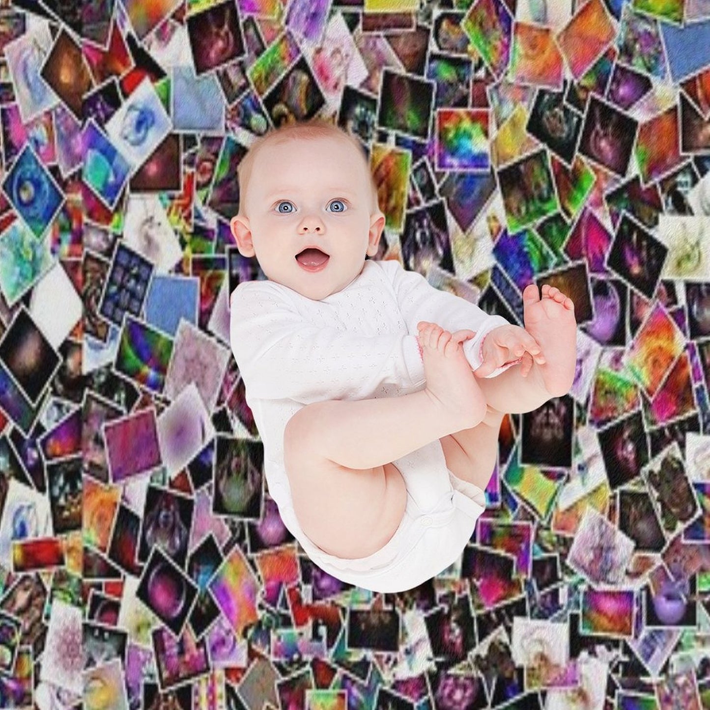 Collage Mania-Available As Art Prints-Mugs,Cases,Duvets,T Shirts,Stickers,etc Velvety-soft Throw Blanket